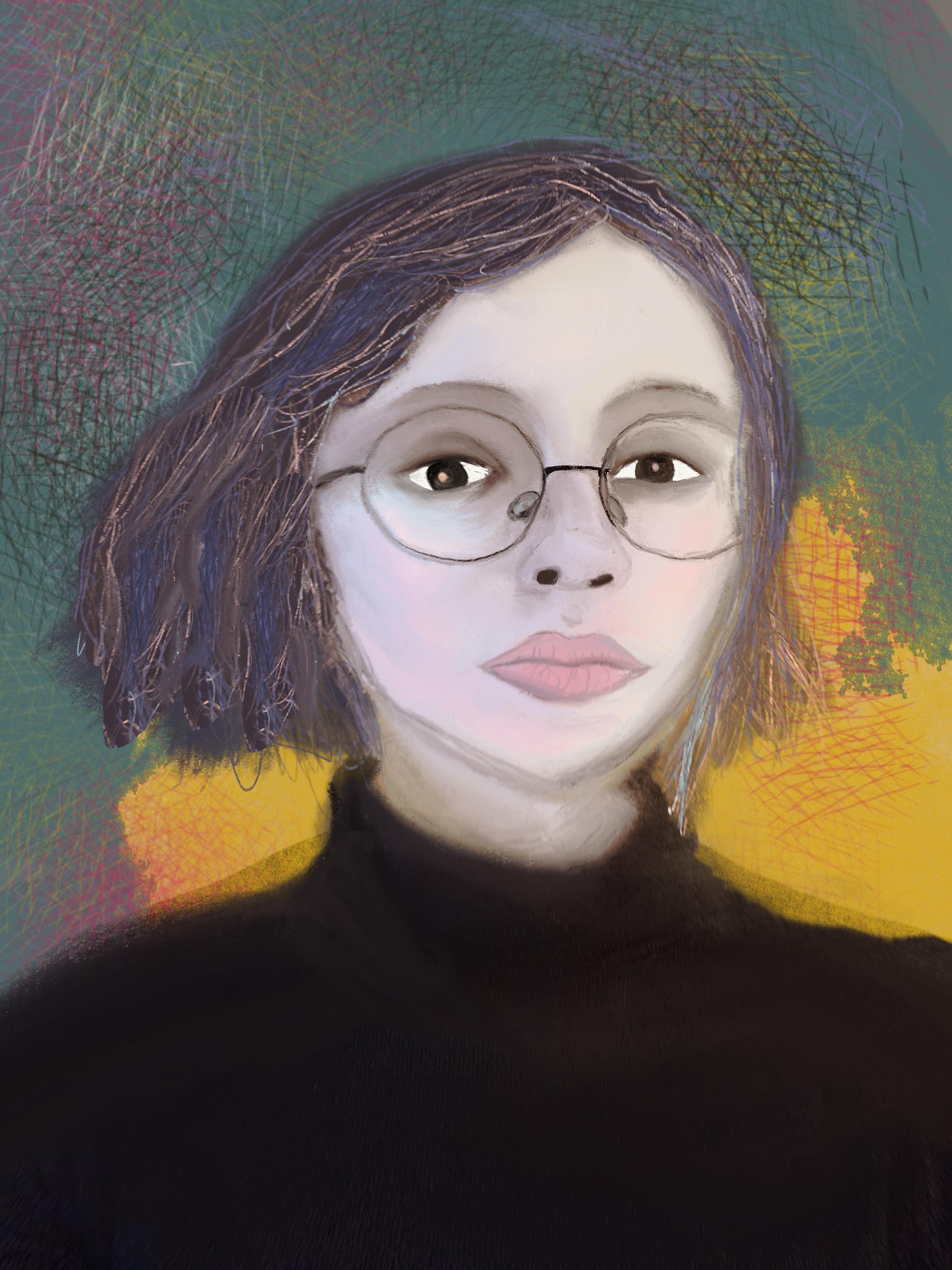 Making digital look manual I love procreate but my goal is to make digital work that doesn’t