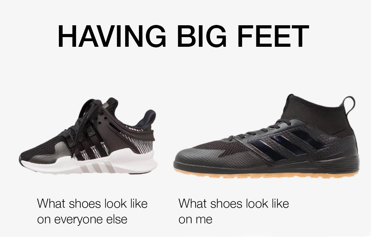 what shoes look like on me r/Bigfeet