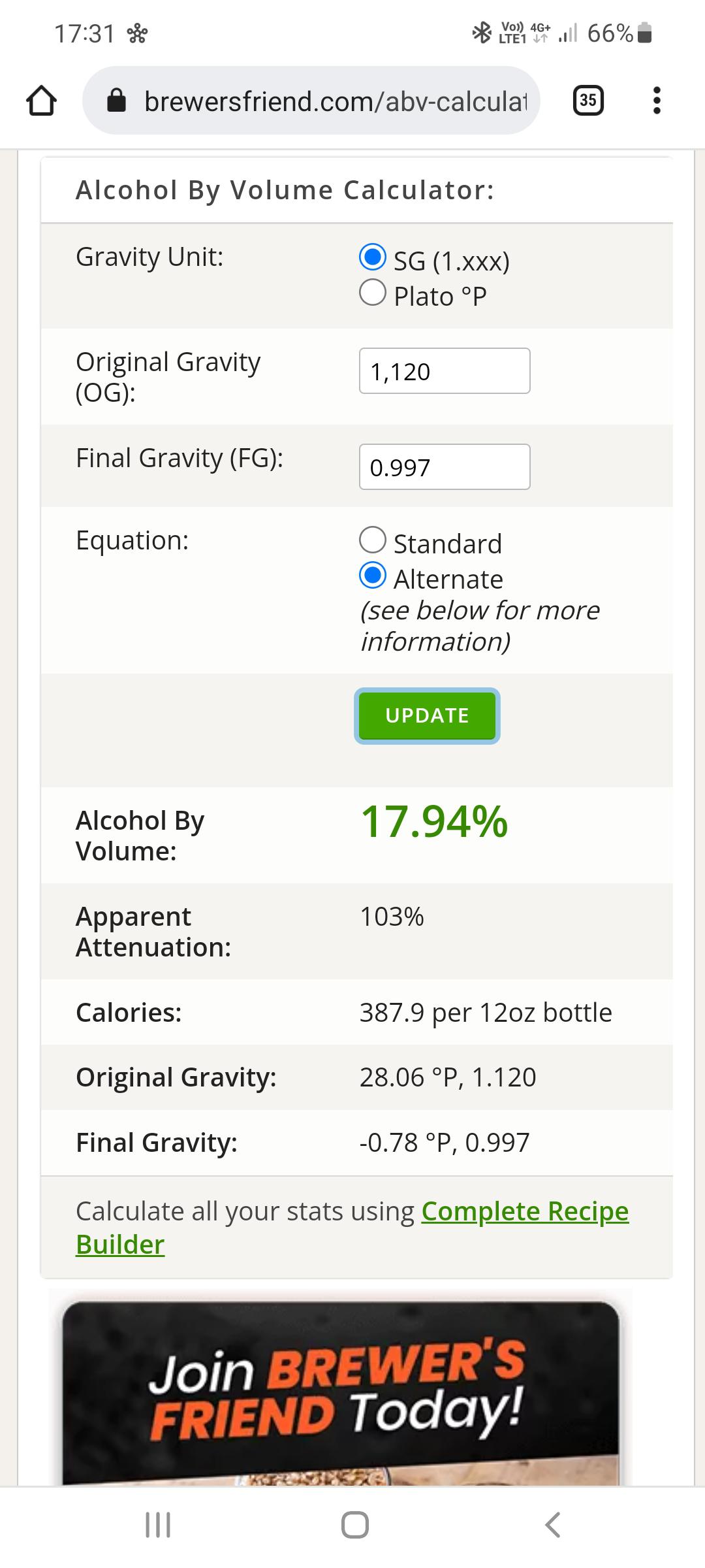 ABV calculator, lets sort this out! r/mead