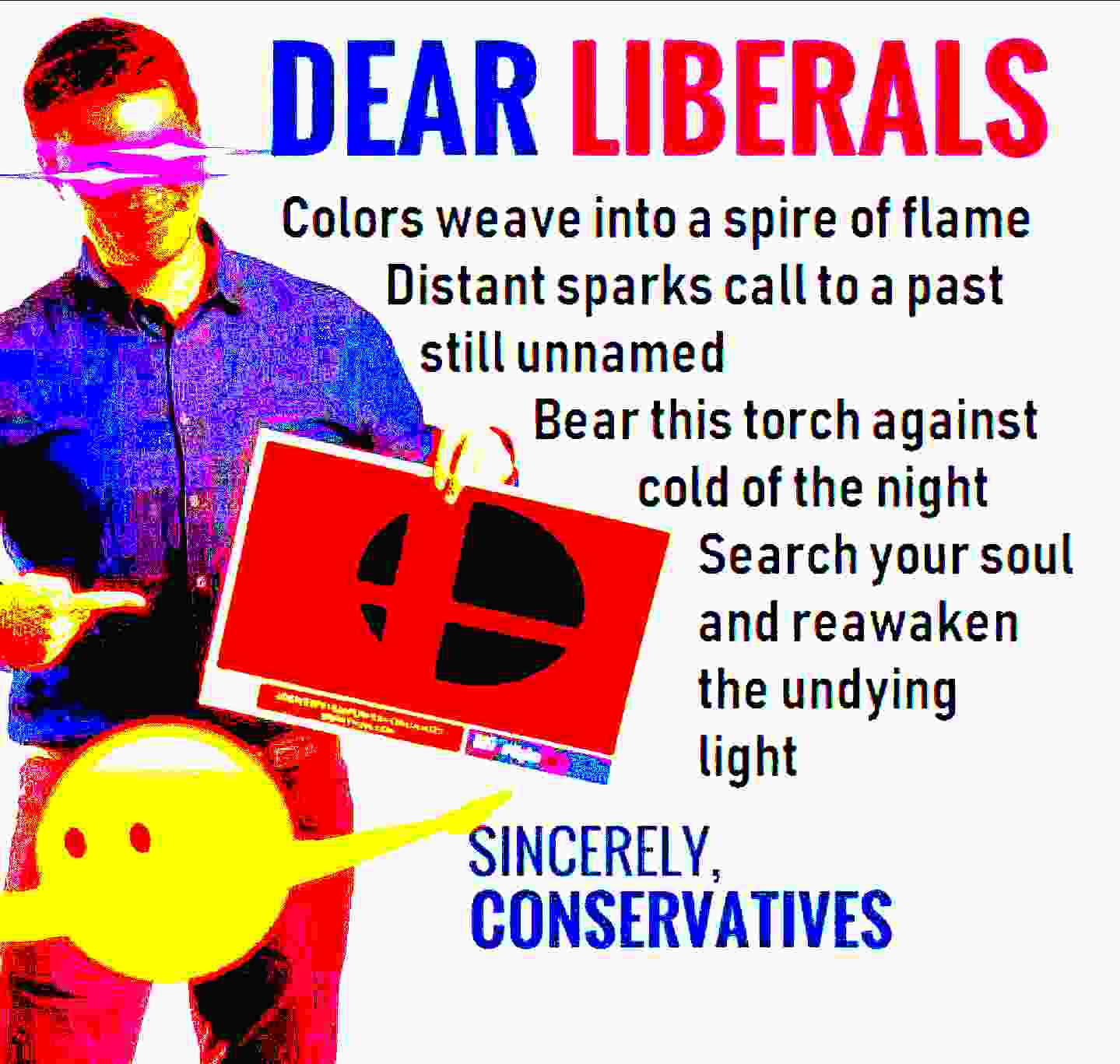 take that libby DeepFriedMemes