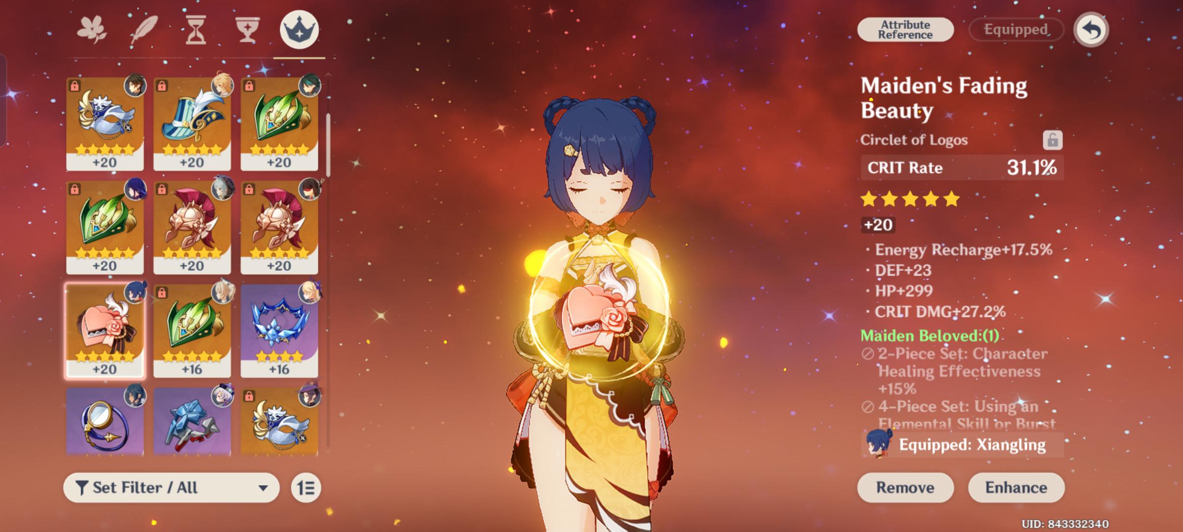 Is this finally a good roll for Xiangling? r/childemains