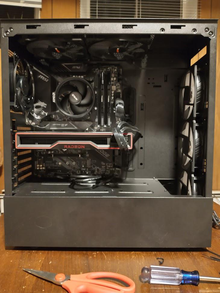 AirCooled Gaming/Work Battlestation Complete! r/pcmasterrace