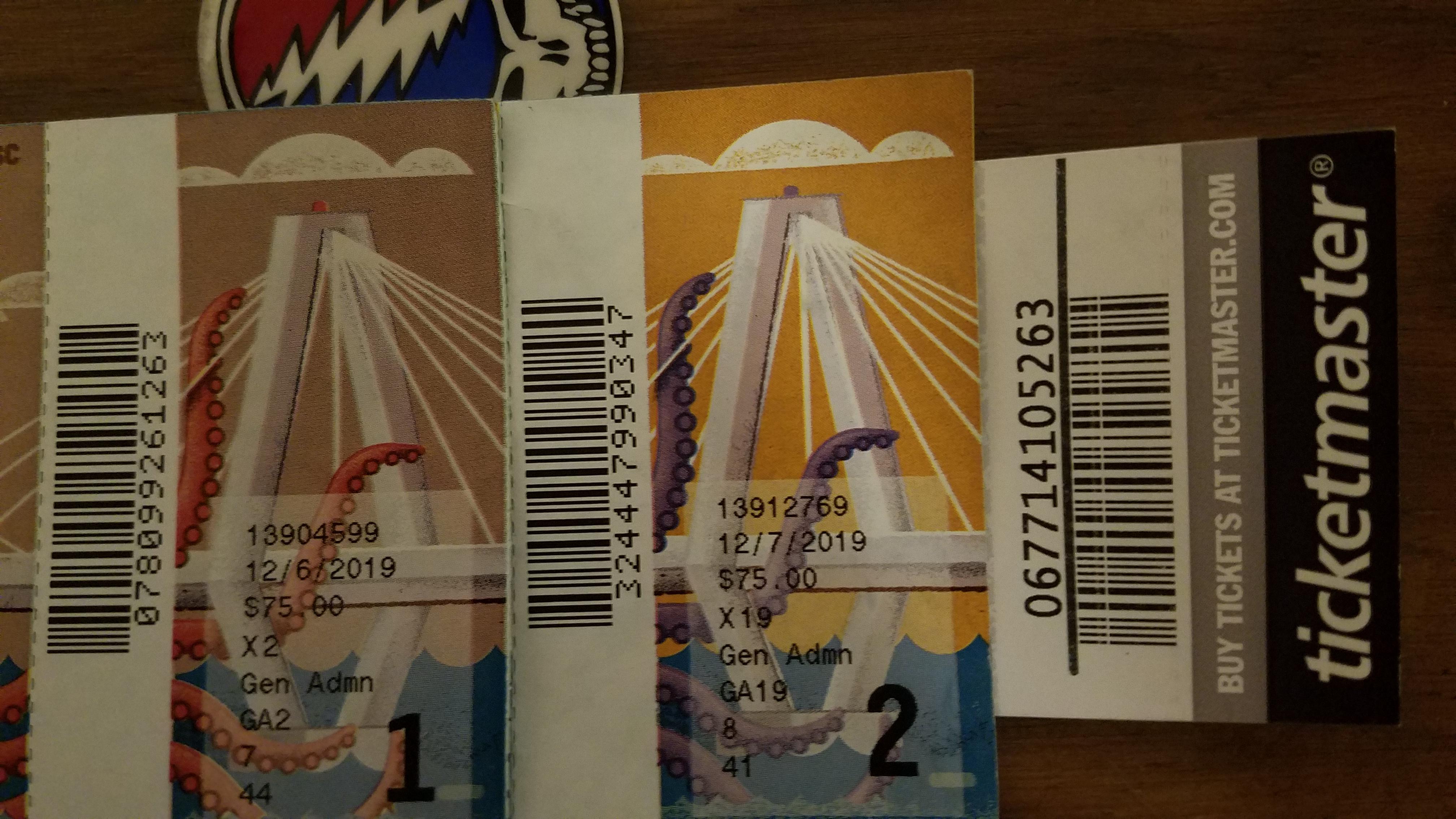 Charleston Codes r/phish