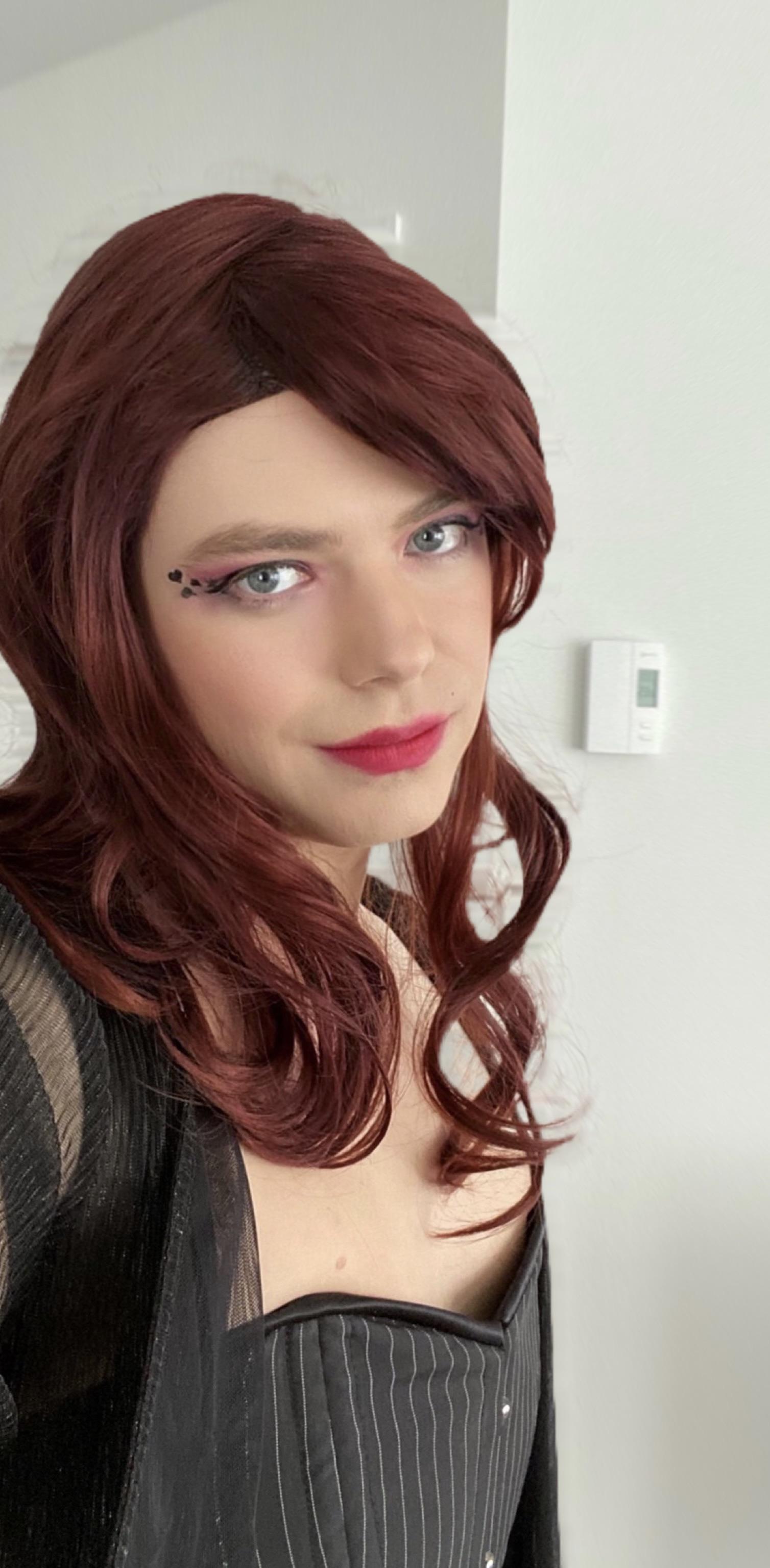Sunday is funday. Still preHRT, but experimenting with styles. r/trans