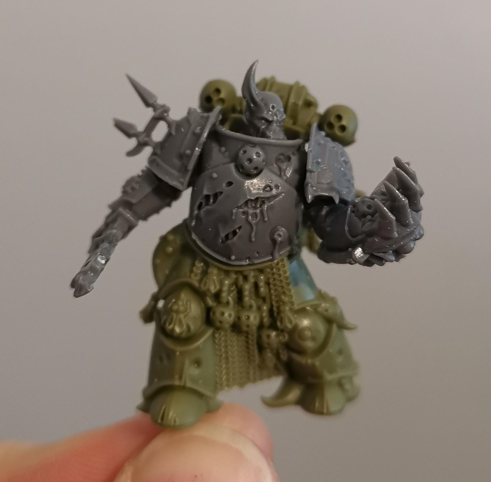 Death guard champion kitbash r/Warhammer40k