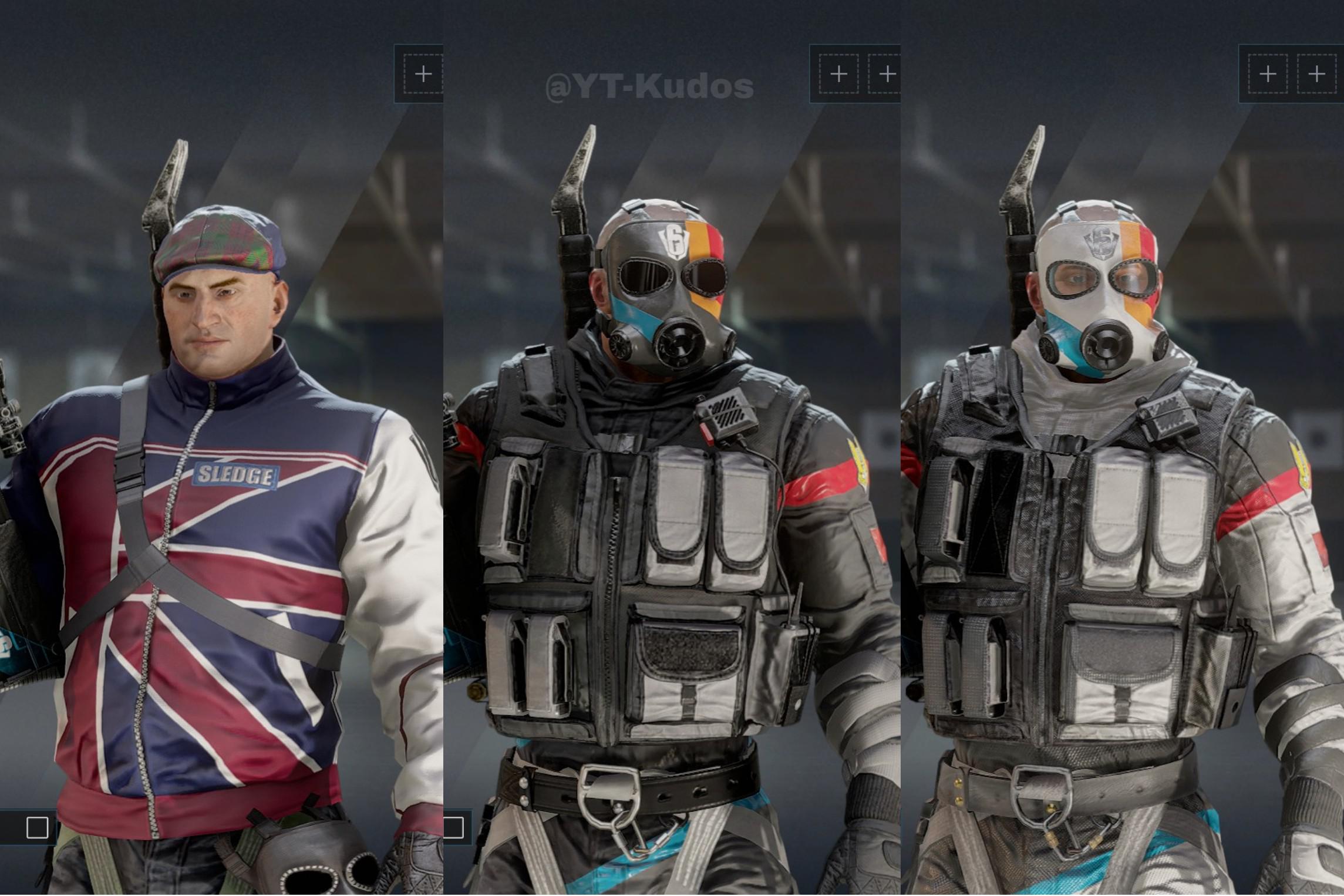 All 3 Sledge Siege Invitational Sets! r/Rainbow6
