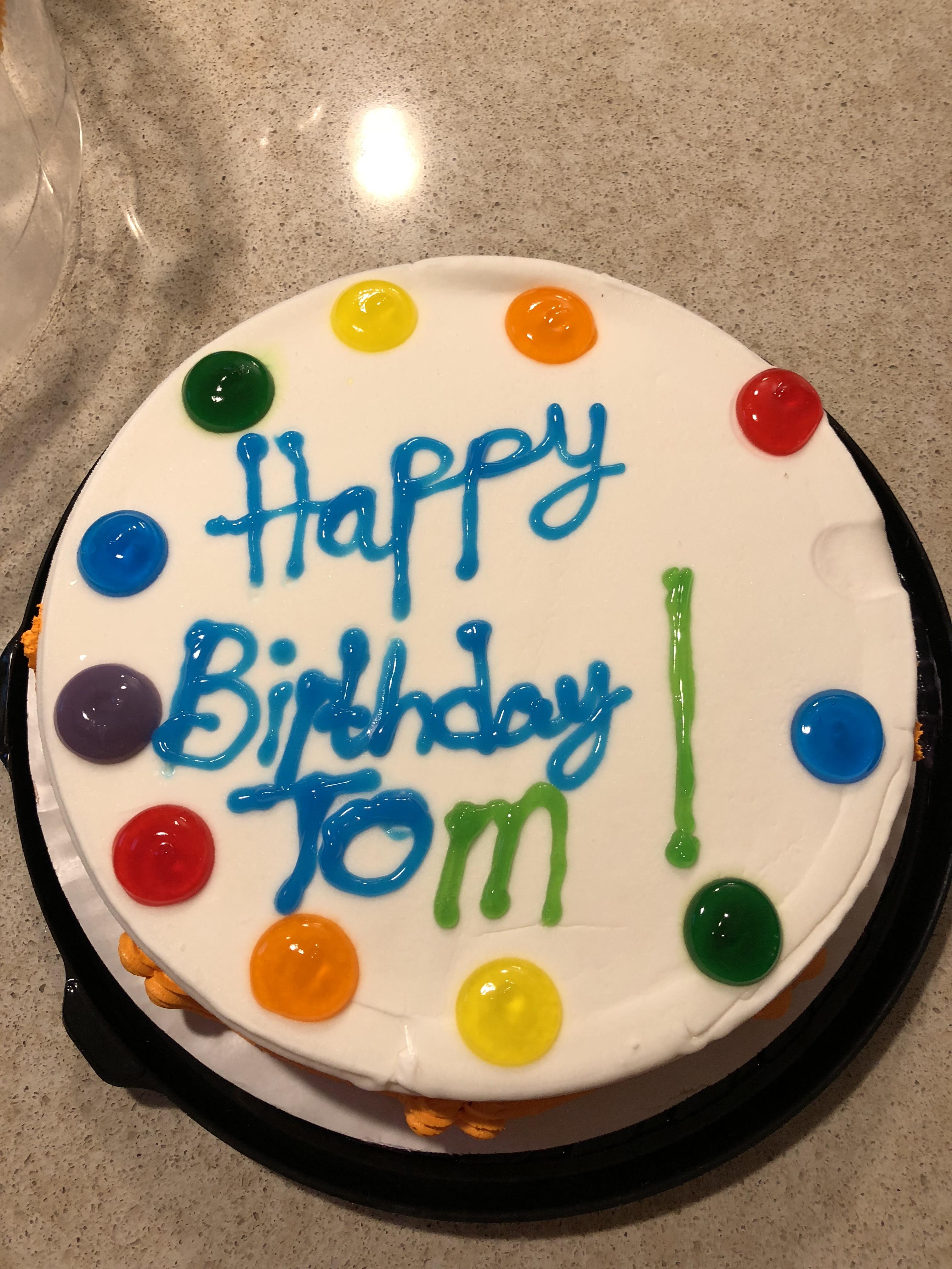 Boyfriend’s Dairy Queen cake shittyfoodporn