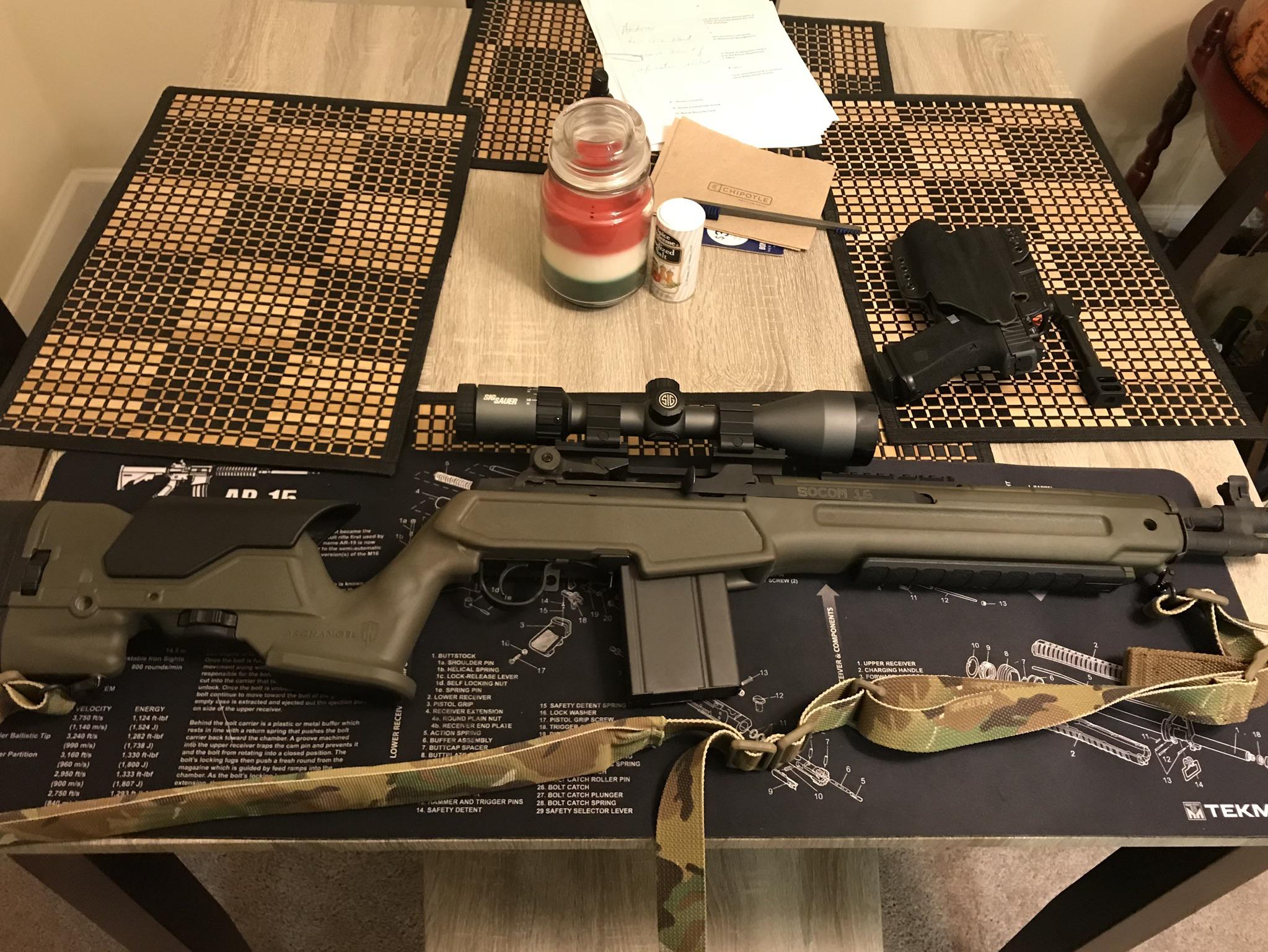 So I’m having issues with accuracy last 100yards on my m1A with