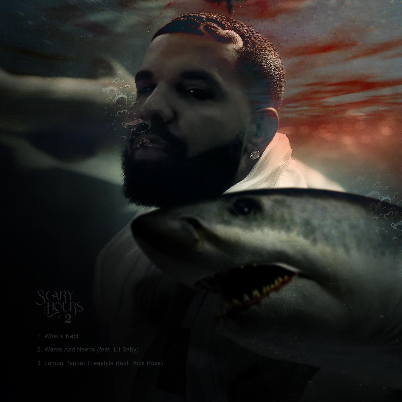 Drake Scary Hours 2 r/freshalbumart
