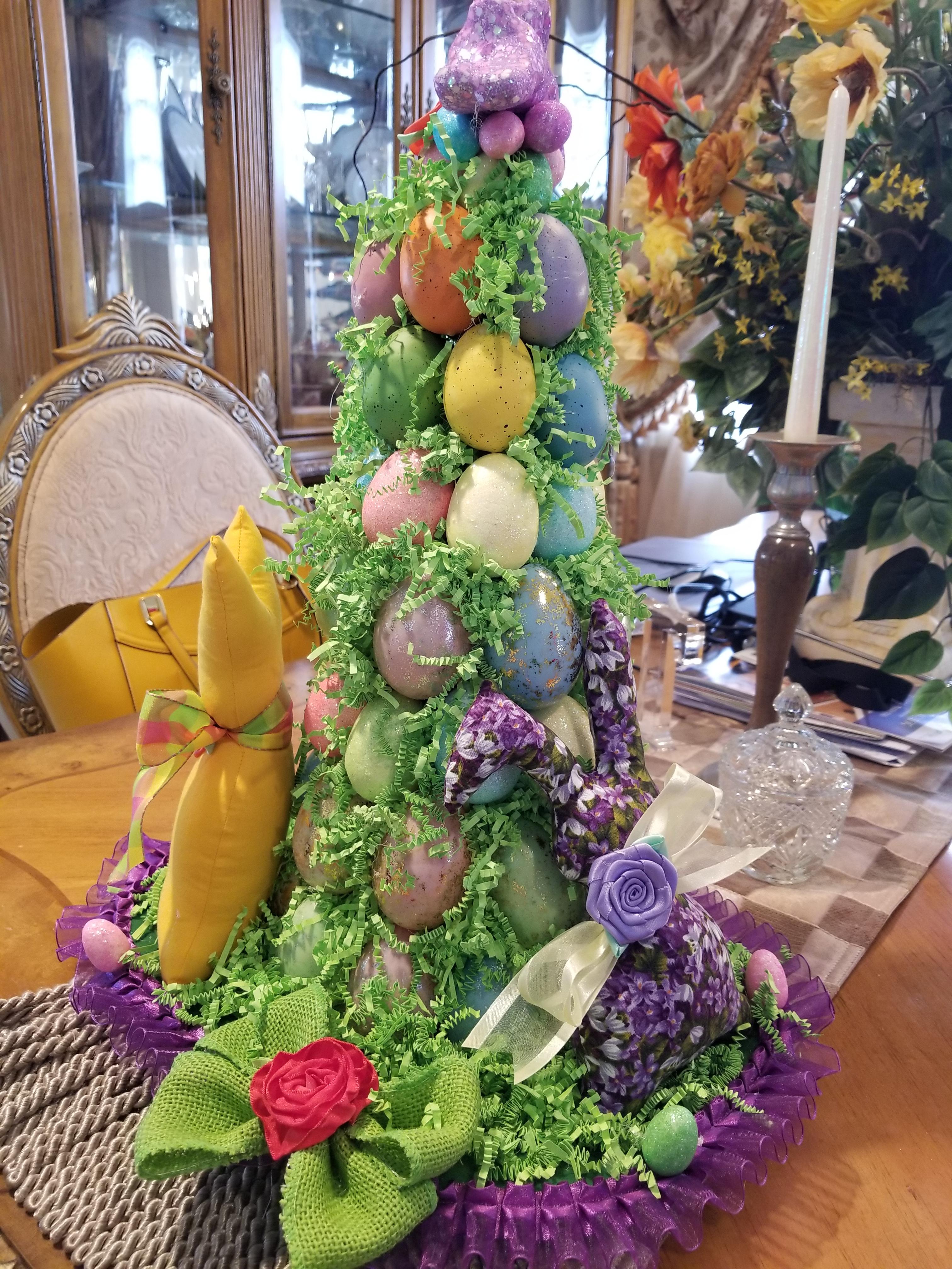 Easter Egg Tree! What do you guys think? r/crafts