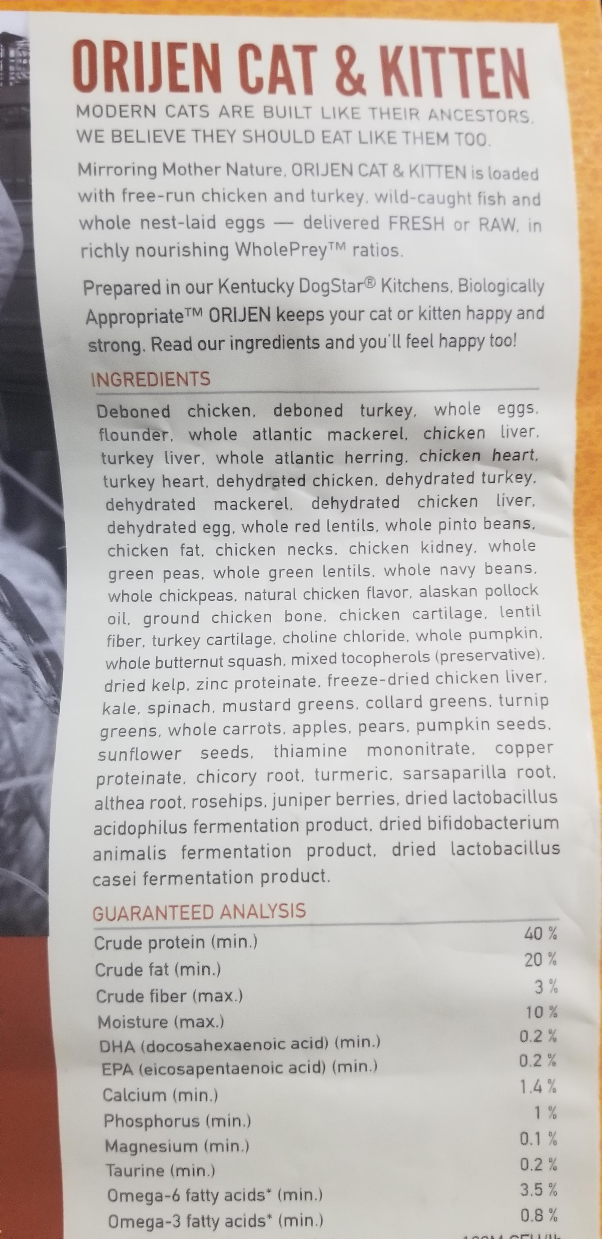 Ferret food is this cat/kitten food good for my ferret? Or should i