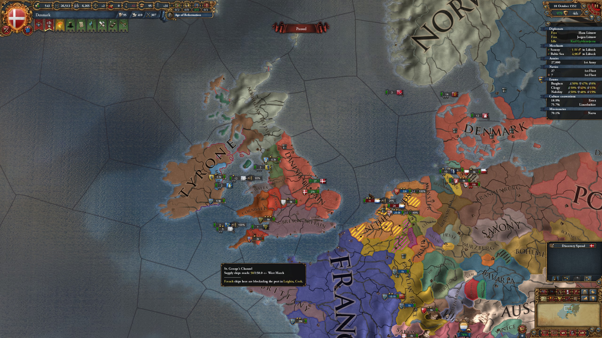 Have you ever seen a more beautiful British Isles? r/eu4