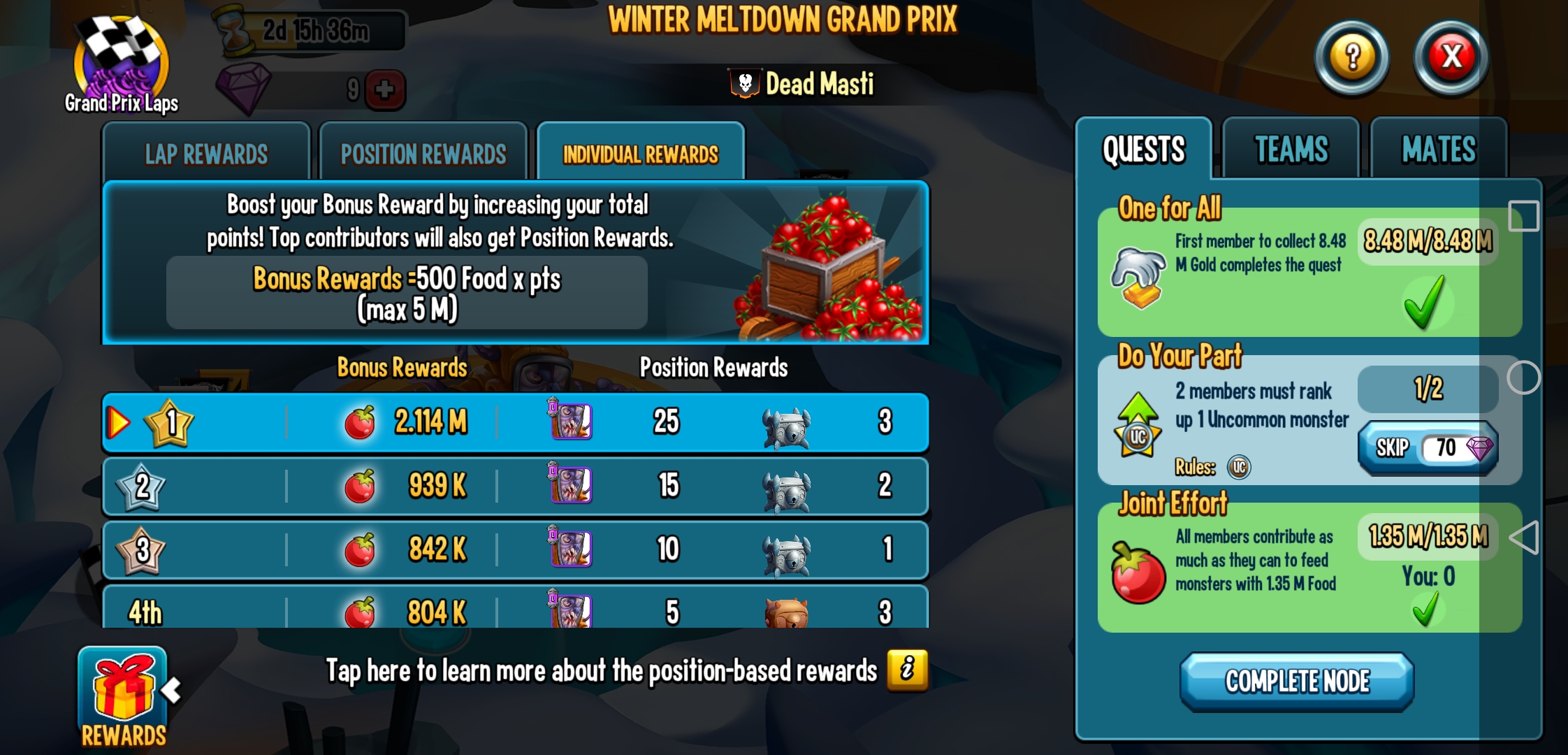 Is this enough food to get monster from lvl 25 to 100? r/MonsterLegends
