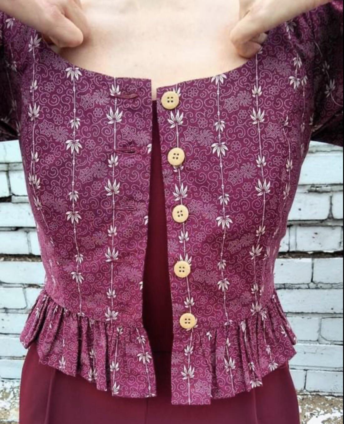What type of blouse / jacket is this called? It has poofy shoulders and