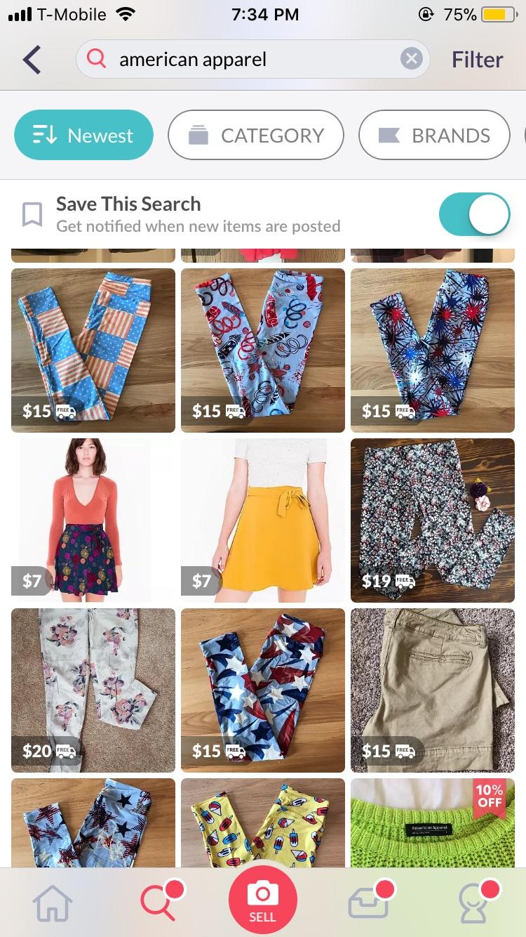 Lularoe flooding every resale app. I use the app as a college student
