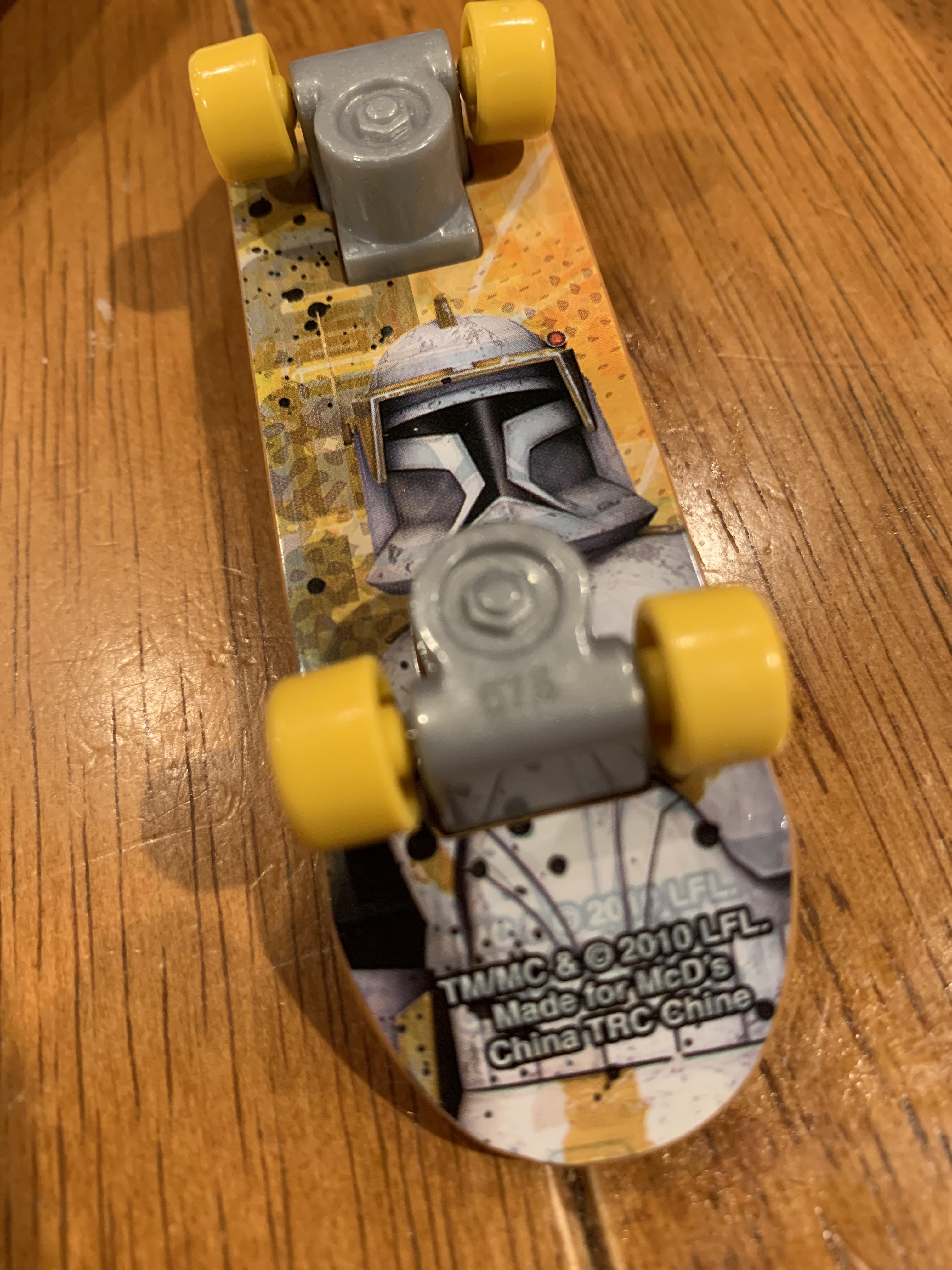 Found a fingerboard from McDonald’s from 2010 r/Fingerboards