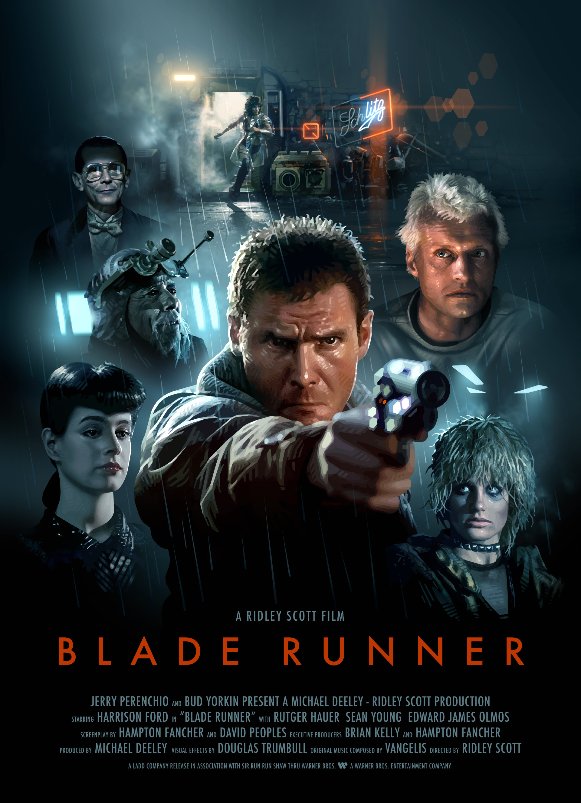 Blade Runner Poster by Brian Taylor r/bladerunner
