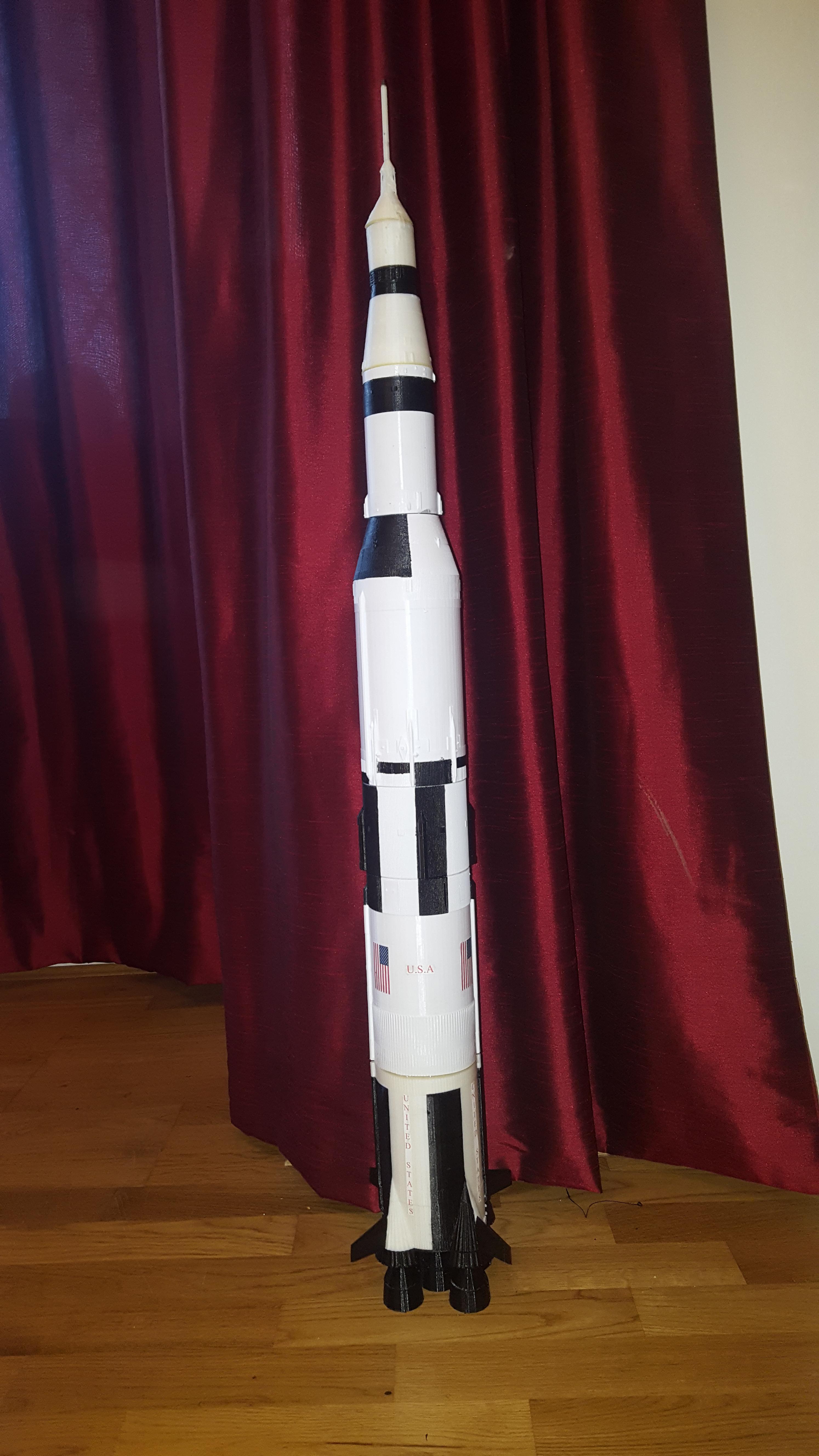 Saturn 5 3d printed : r/3Dprinting