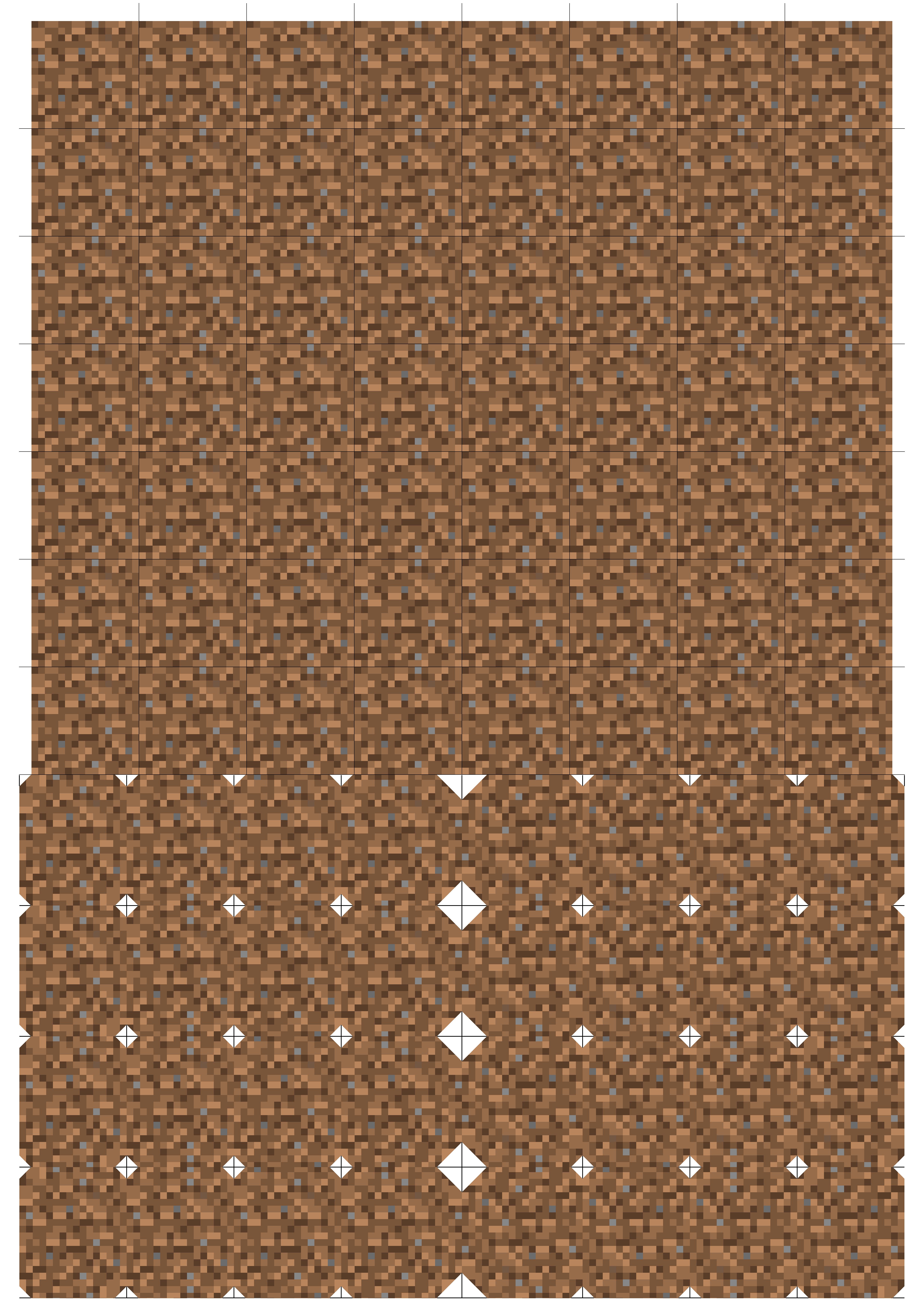 Minecraft Gold Block Papercraft