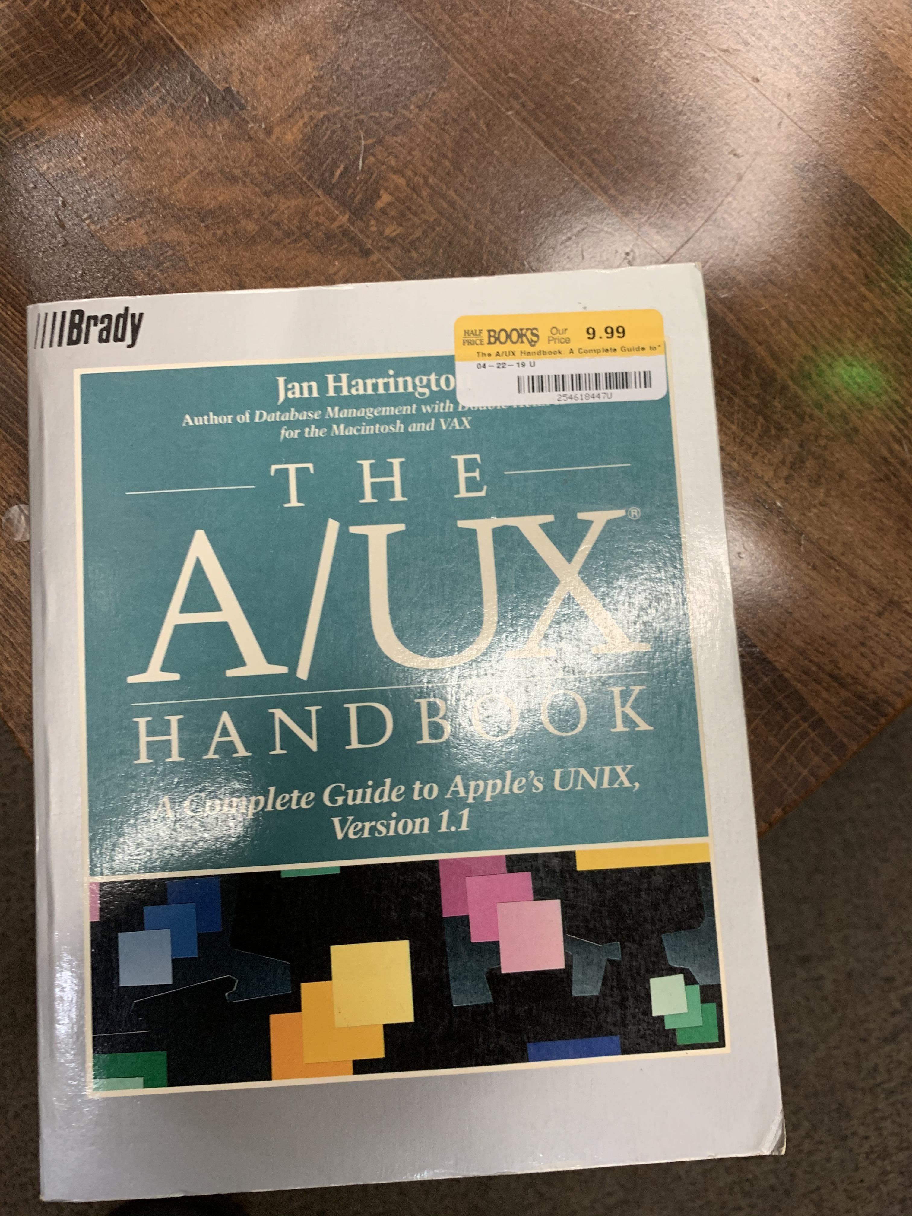 Saw this at Half Priced Books today and thought of you folks. r