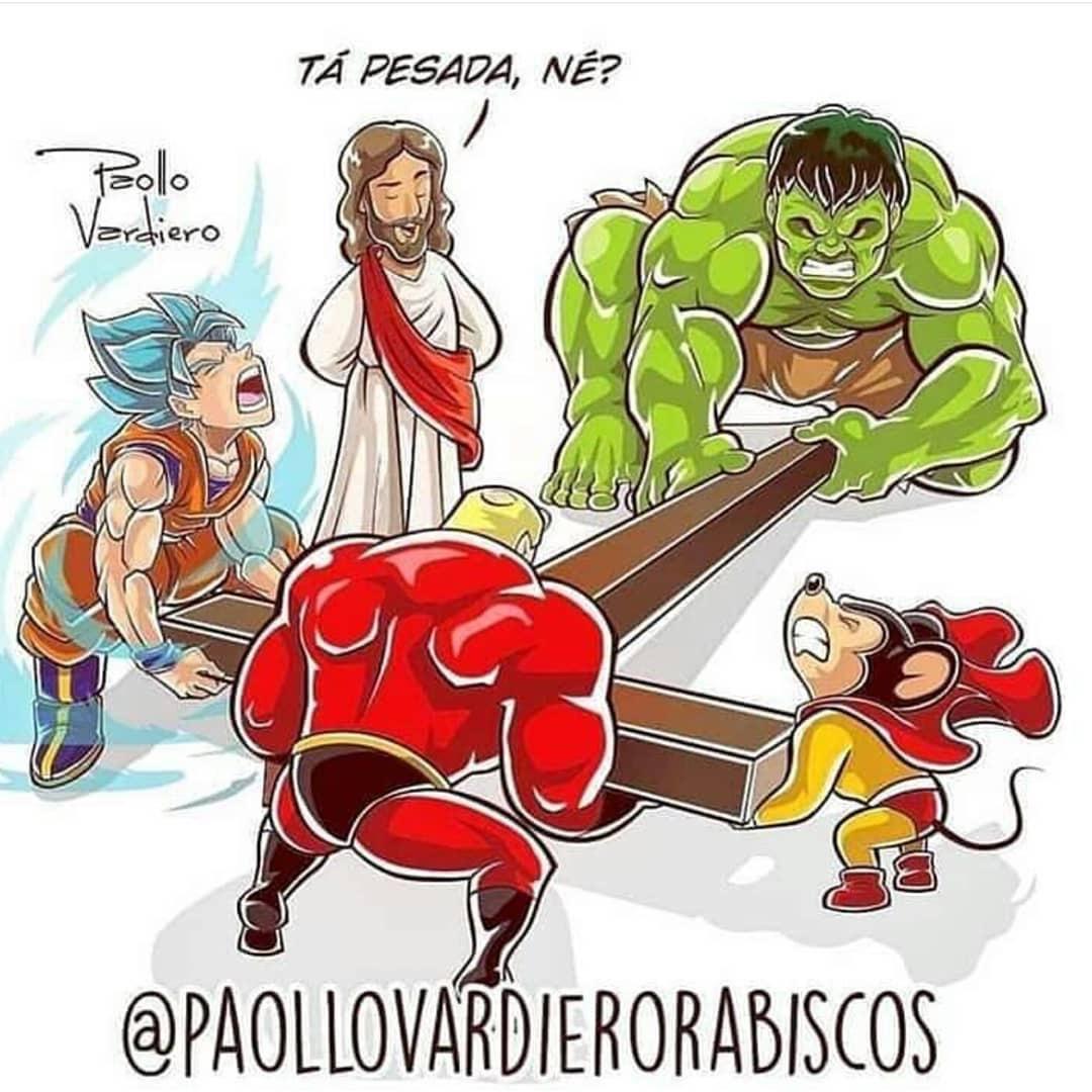 My fictional character is the strongest religiousfruitcake