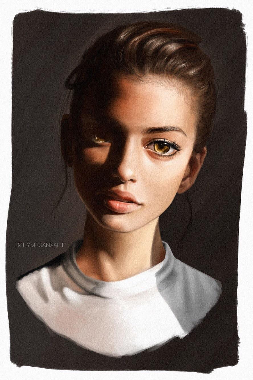 Digital painting light study from a reference photo. Went for a