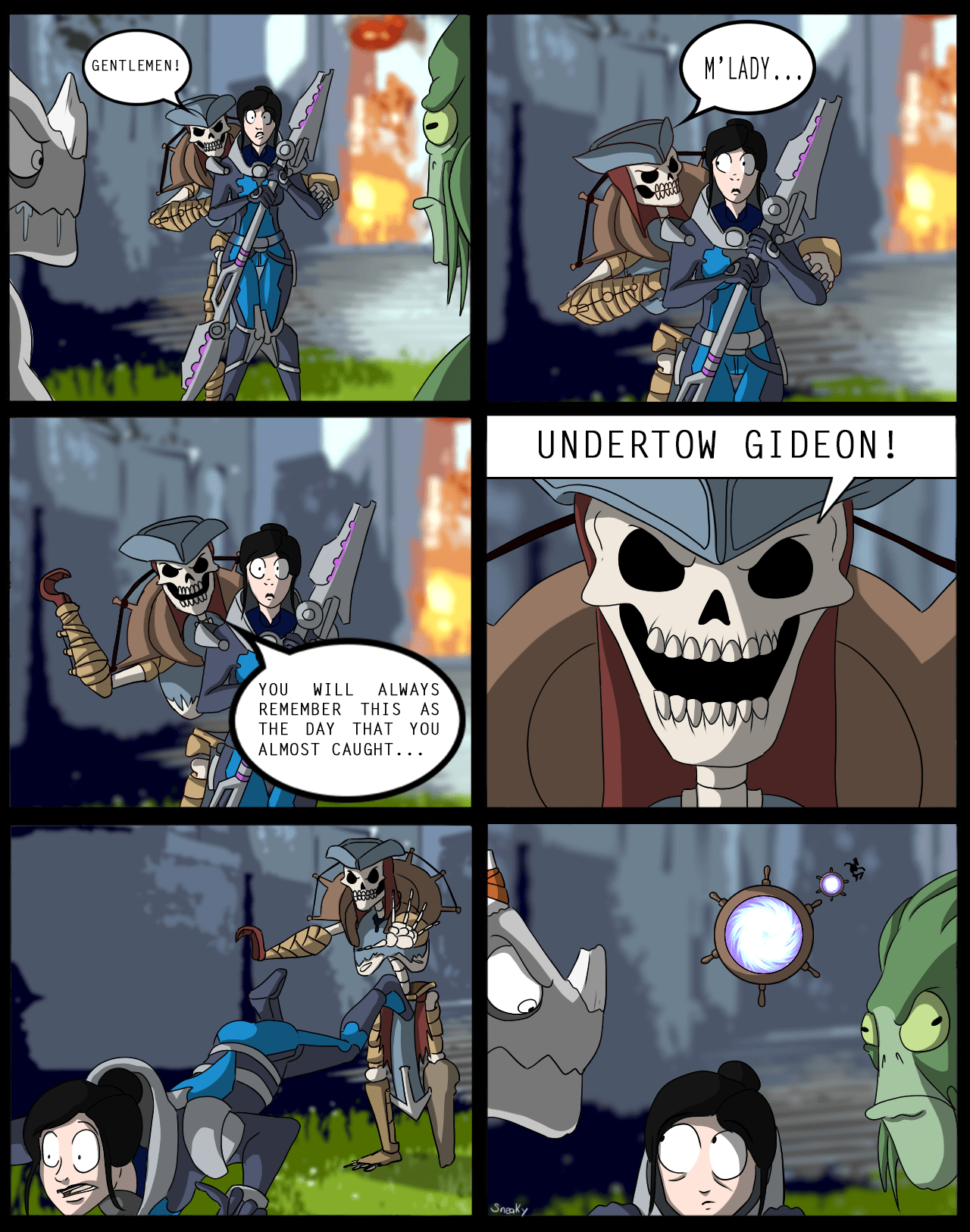 Paragon Comic Pirates of the CariGideon r/paragon