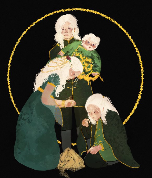 The Green Kids by marga r/ImaginaryWesteros