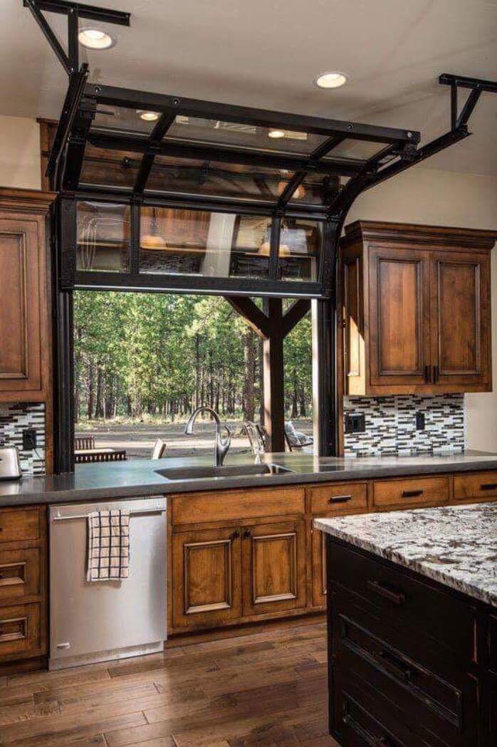 This garagedoorstyle kitchen window r/ATBGE