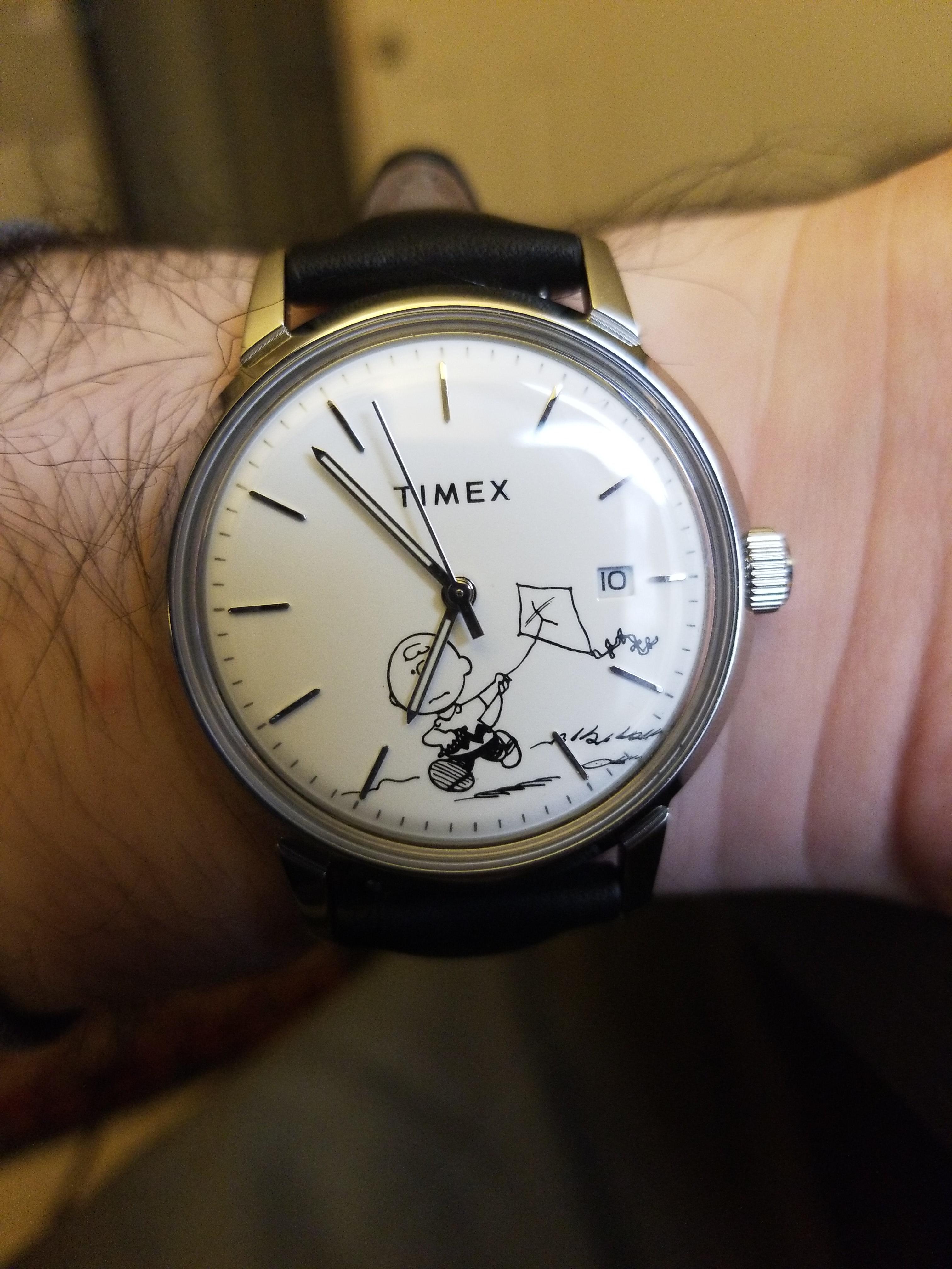 [Timex x Peanuts] First automatic watch r/Watches