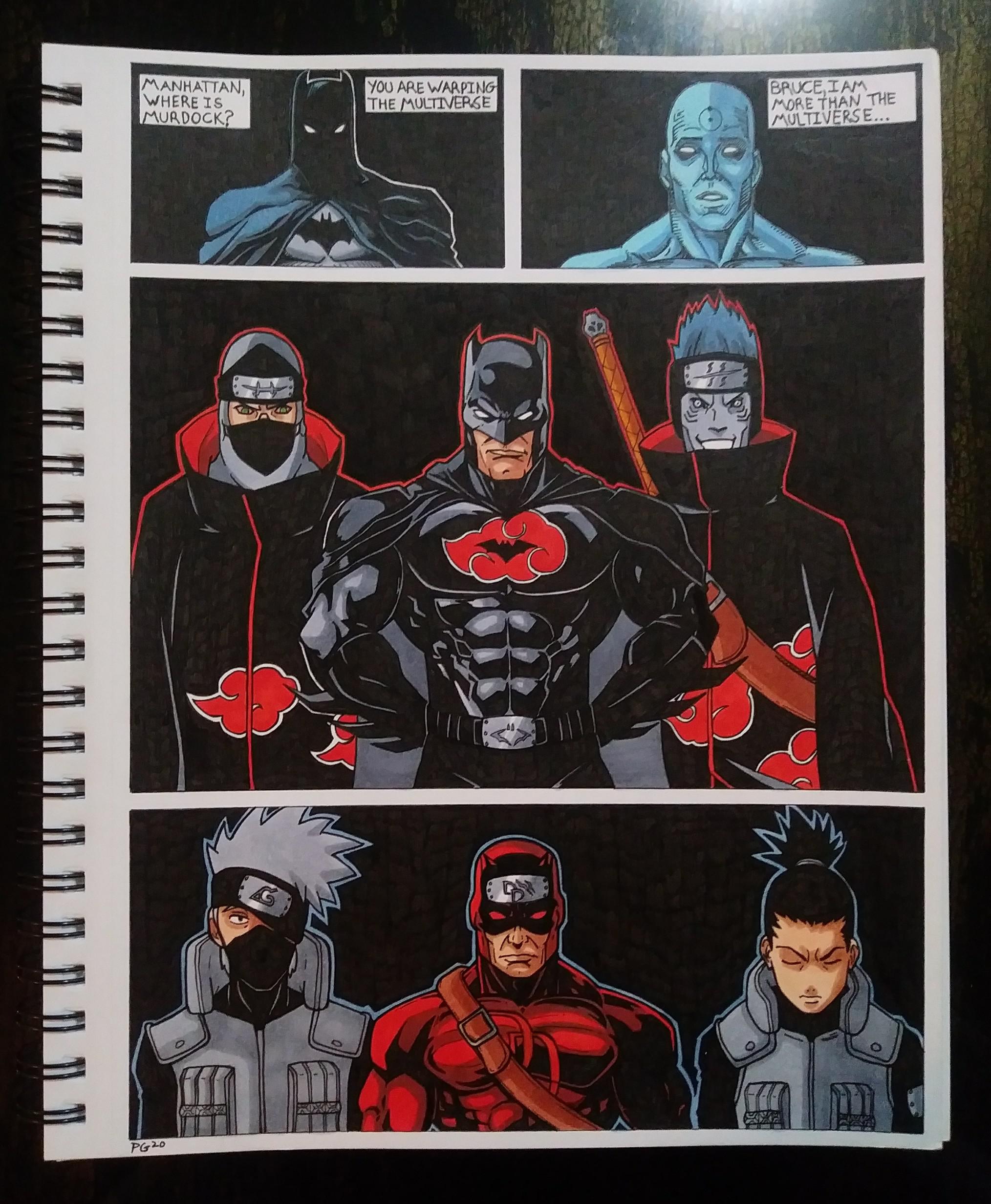 Fanart/OC Hi everyone. I drew a Marvel and DC comicbook