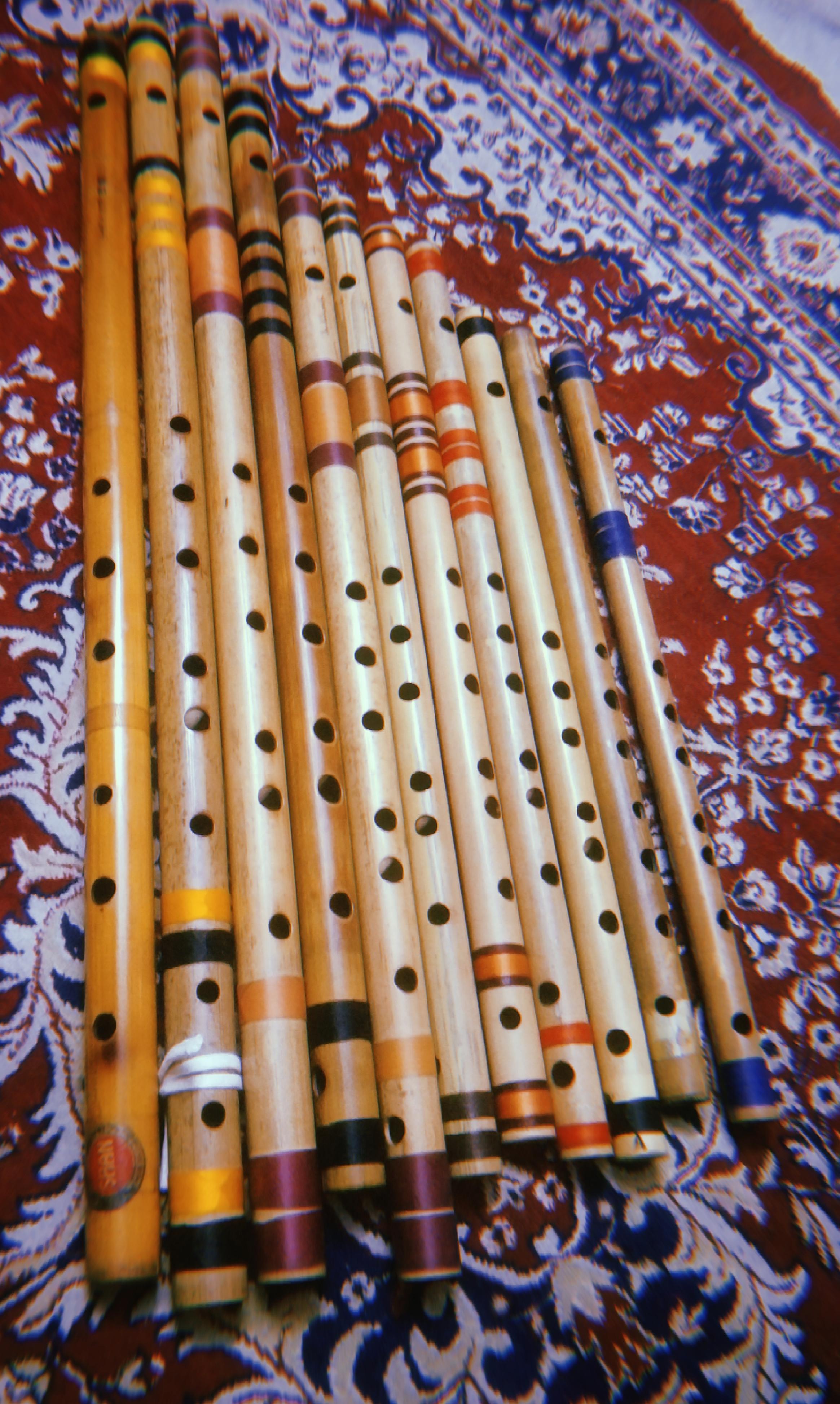 My Lovelies ( Bansuries Indian Classical Bamboo Flutes) r/Flute
