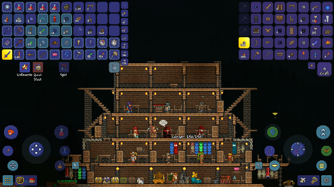 Downloaded Terraria on my Chromebook using the google play store and