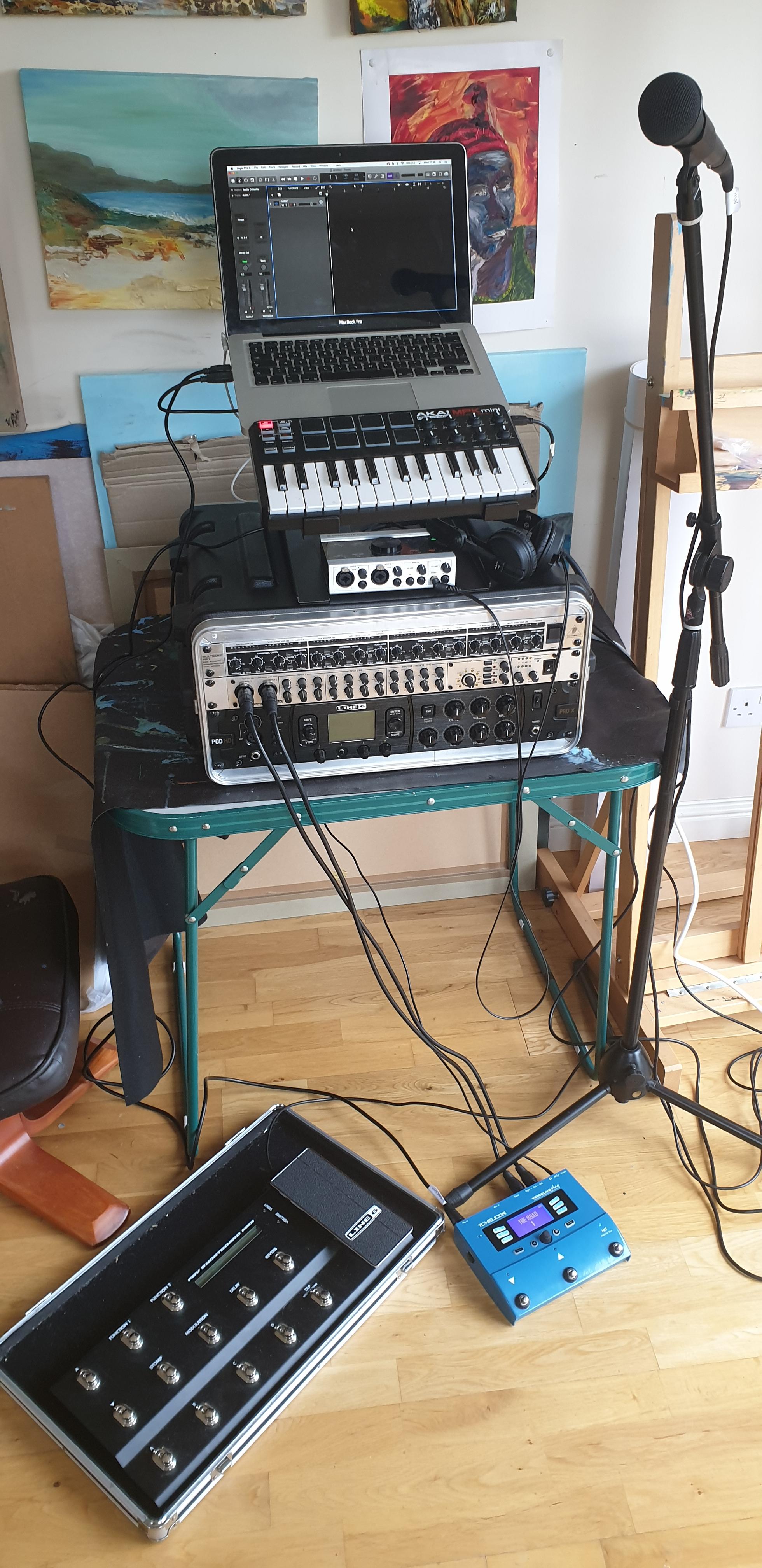 Live set up!! r/MusicBattlestations