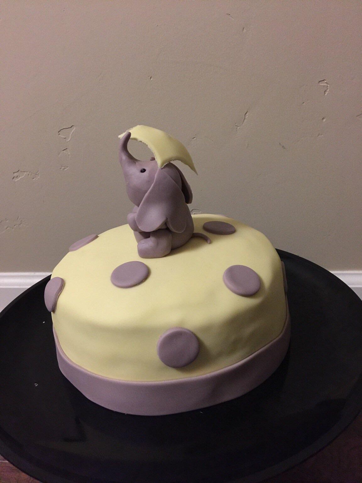 First fondant cake for my best friend r/Cakes