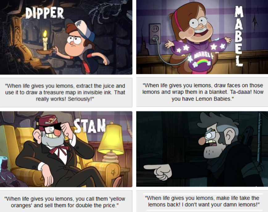 When life gives you lemons r/gravityfalls