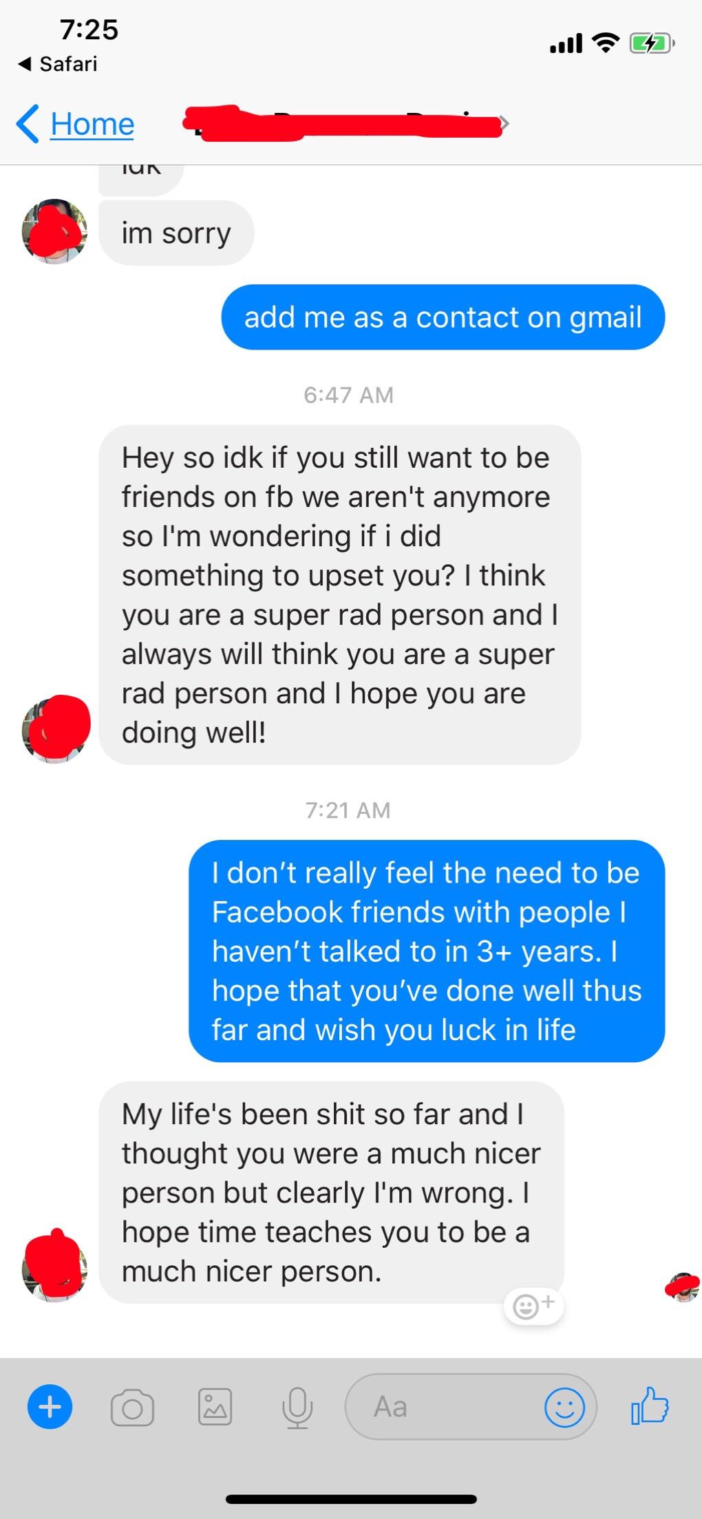 The gmail message is from 2013 niceguys