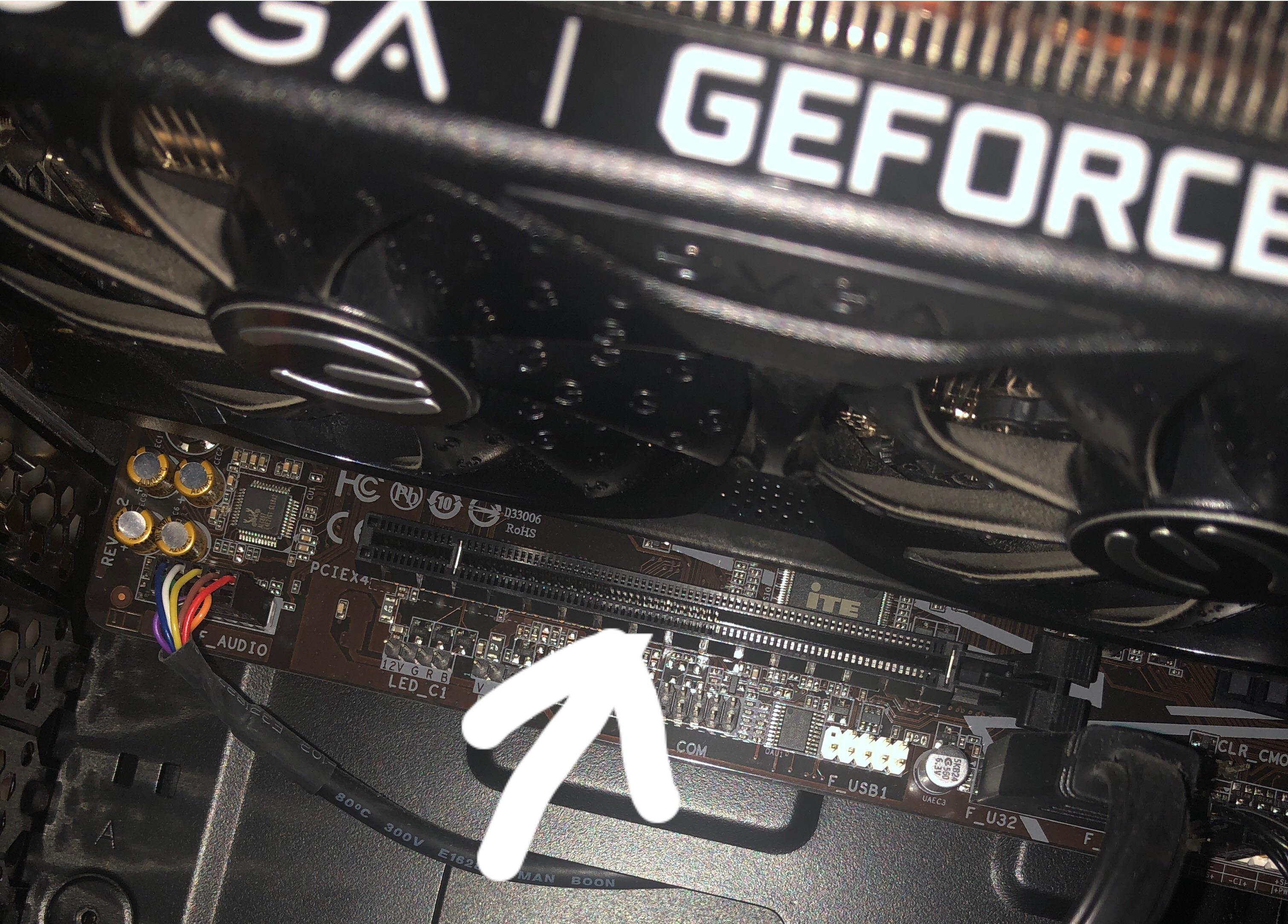 My Graphics Card is blocking my Pcie slot, so I can’t install my m.2