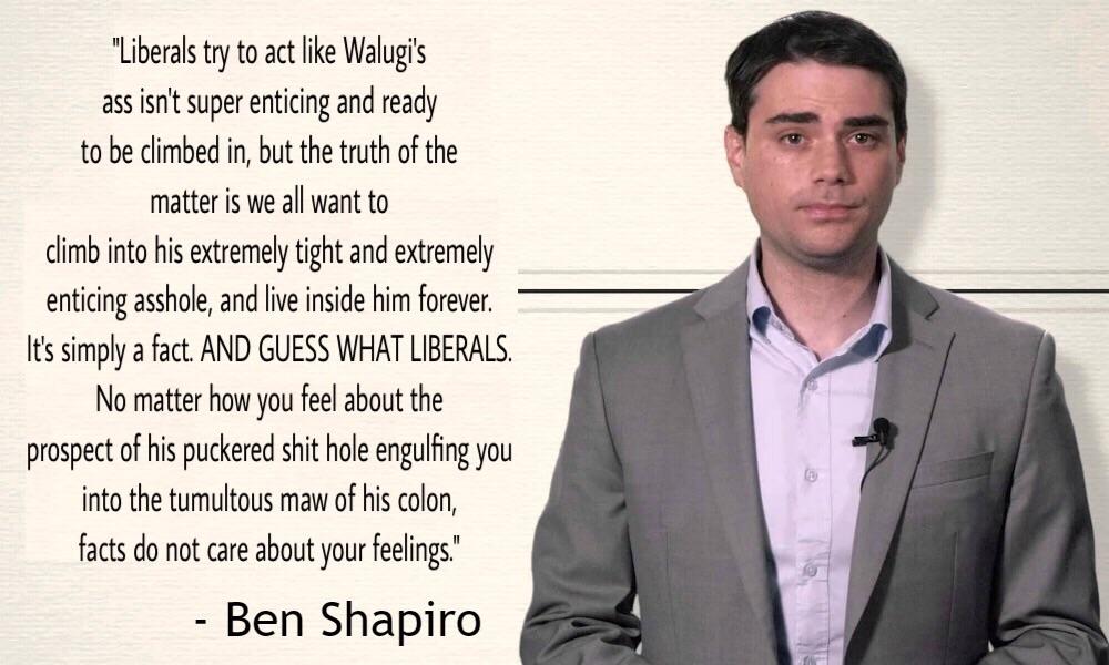Ben Shapiro has the right set of priorities dankmemes