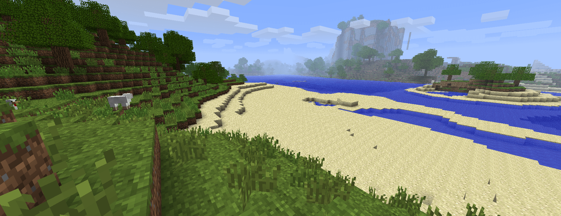 Can I find these beaches in modern Minecraft? (the famous Glacier seed) r/Minecraft