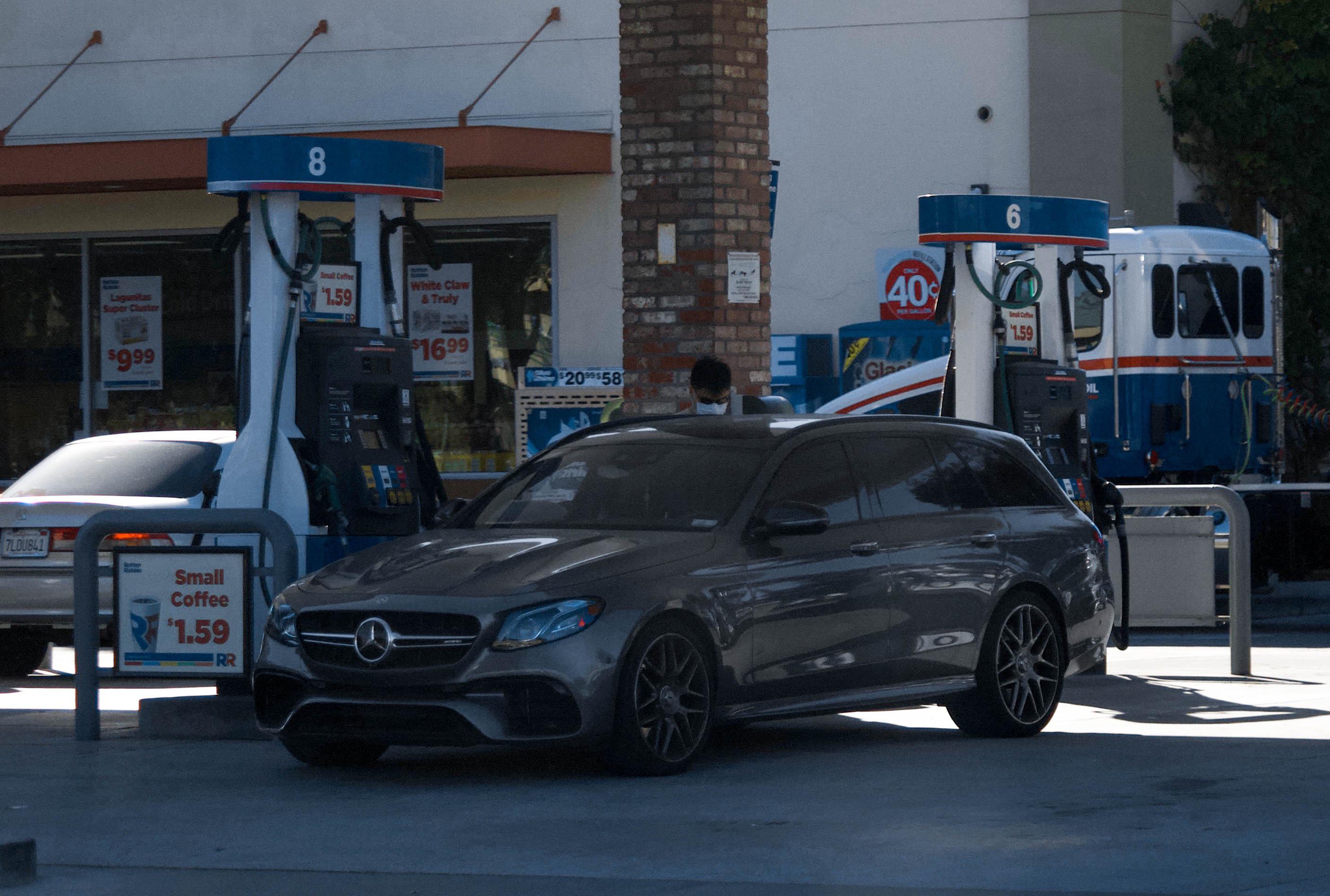 One of my dream cars, the [Mercedes E63 AMG wagon] in the Bay Area spotted