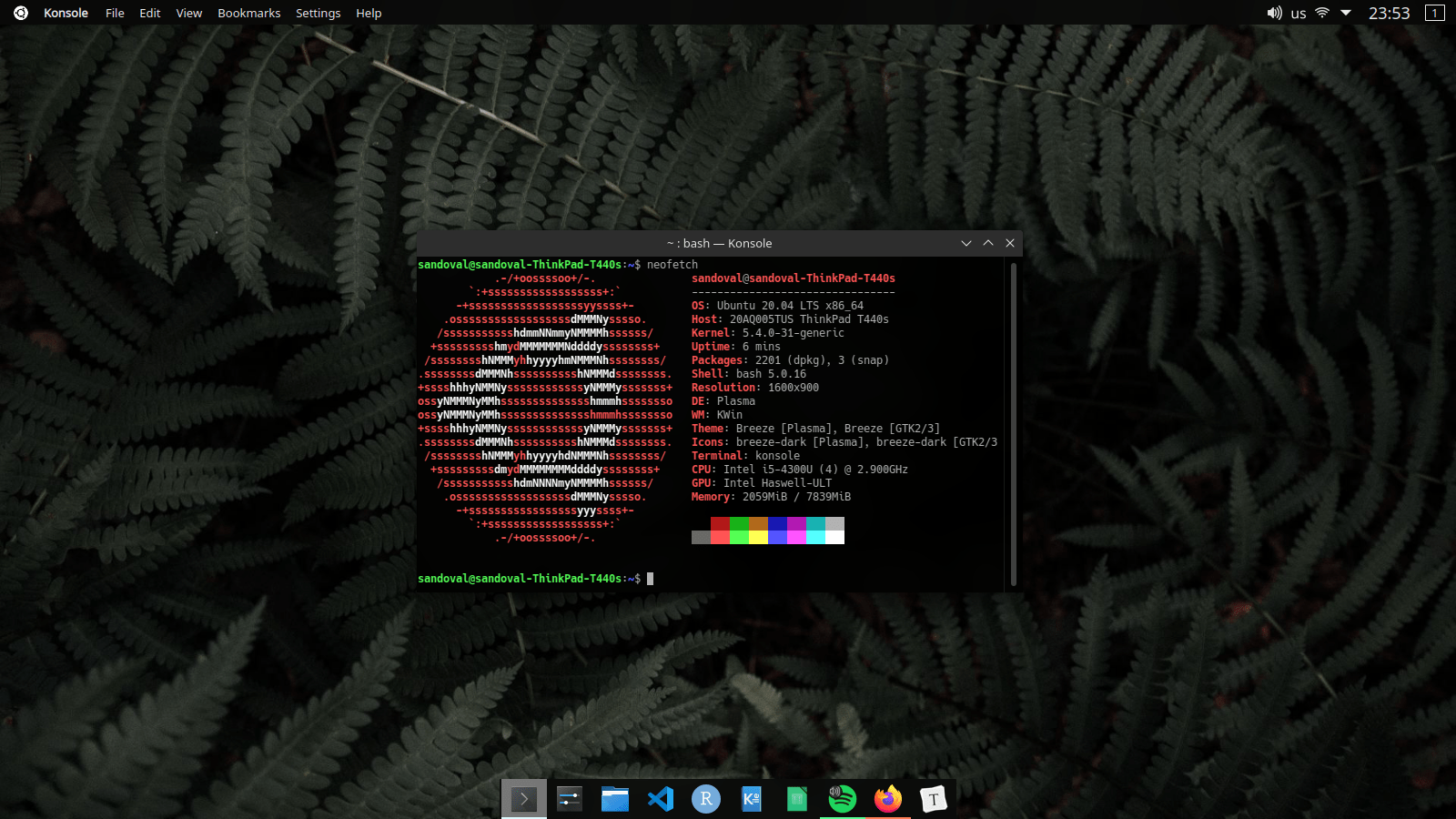 My Kubuntu desktop with a few tweaks r/kde