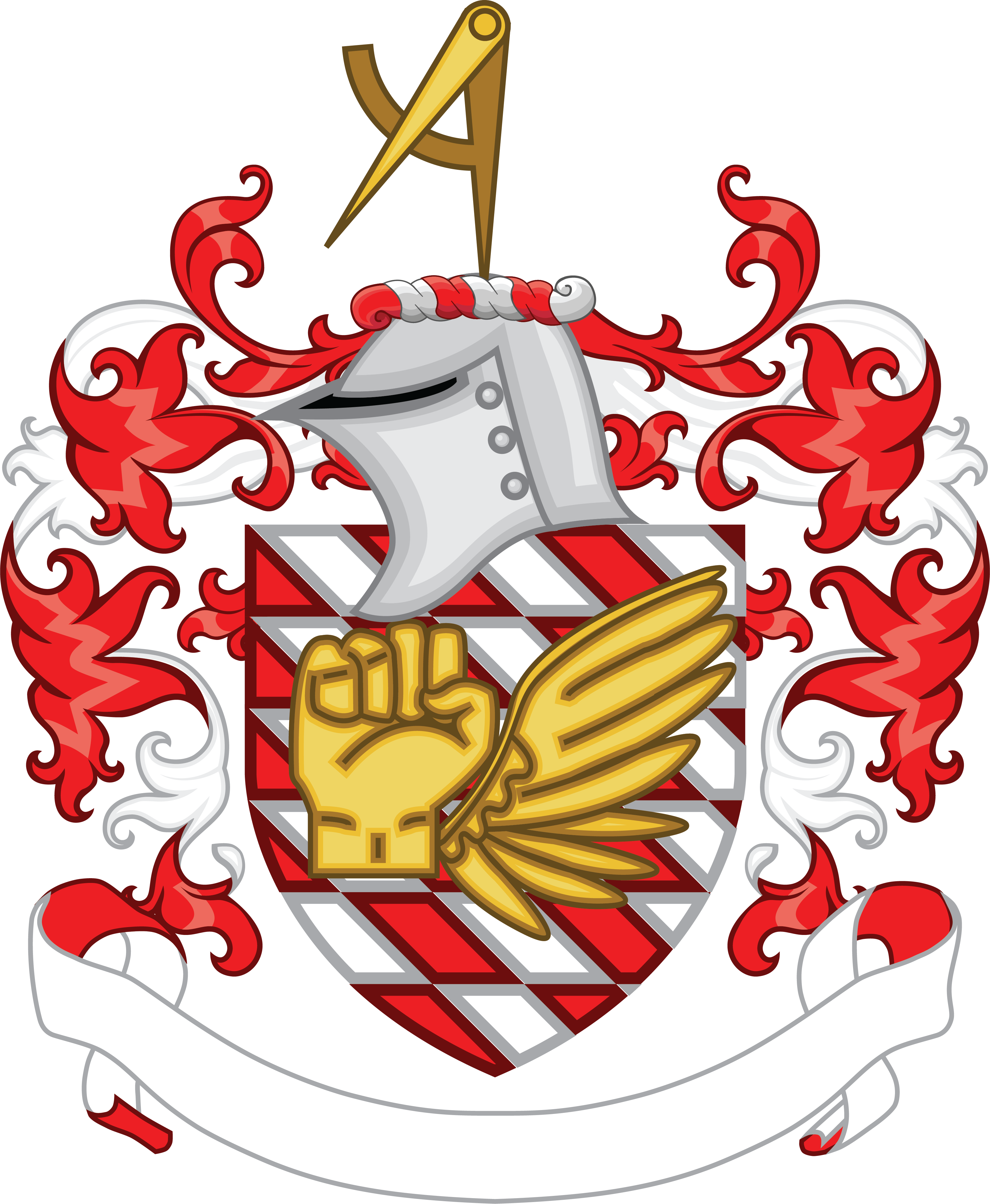 I finally got around to designing my own coat of arms (haven't thought