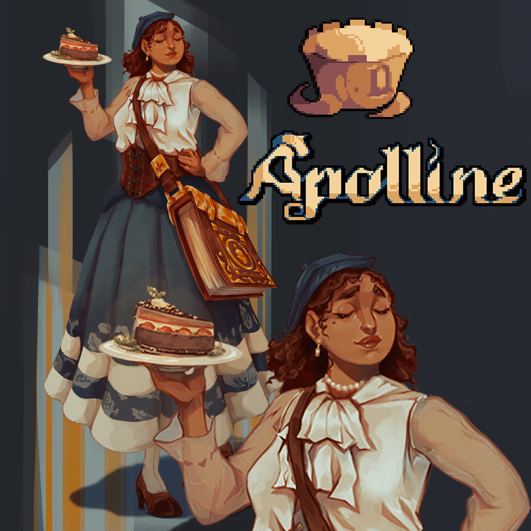 Here's Apolline! Our Pastrie Perfectionist Queen of Cuisine in our
