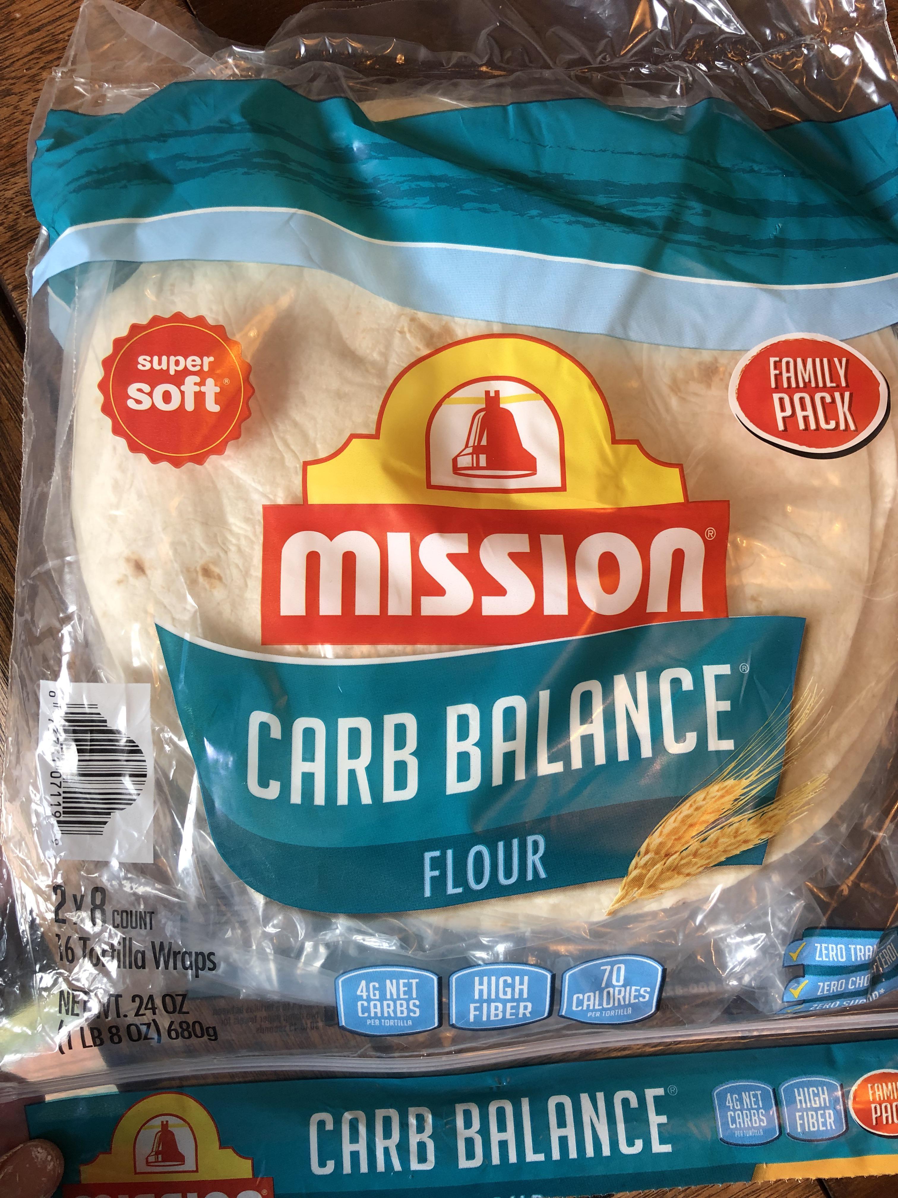 Carb balance tortillas 70 calories each r/1500isplenty