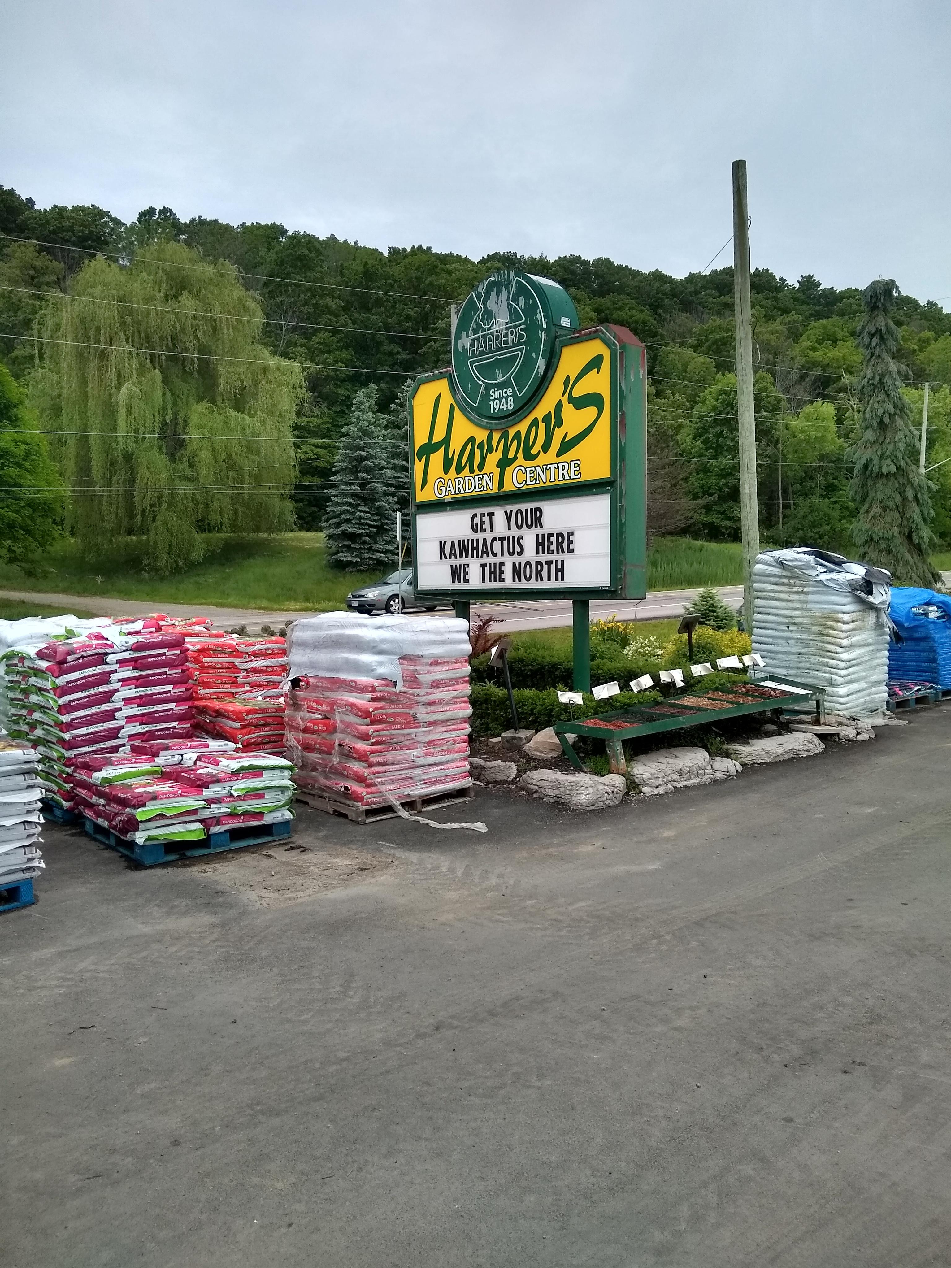 Just saw this sign at a garden centre in Ancaster. Can vouch for it