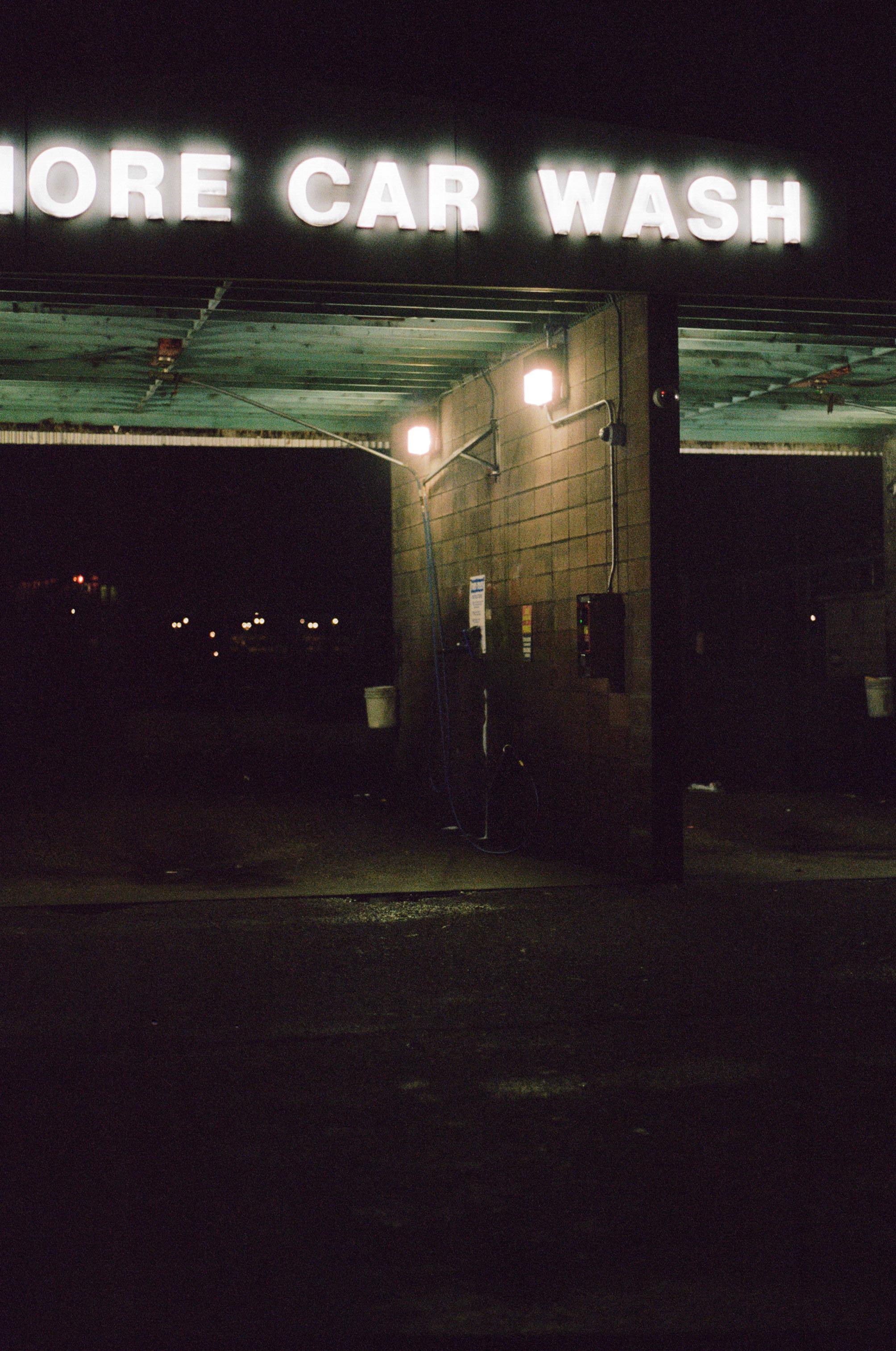 Bayshore Car Wash, Visitacion Valley Canon A1 Portra 400 r