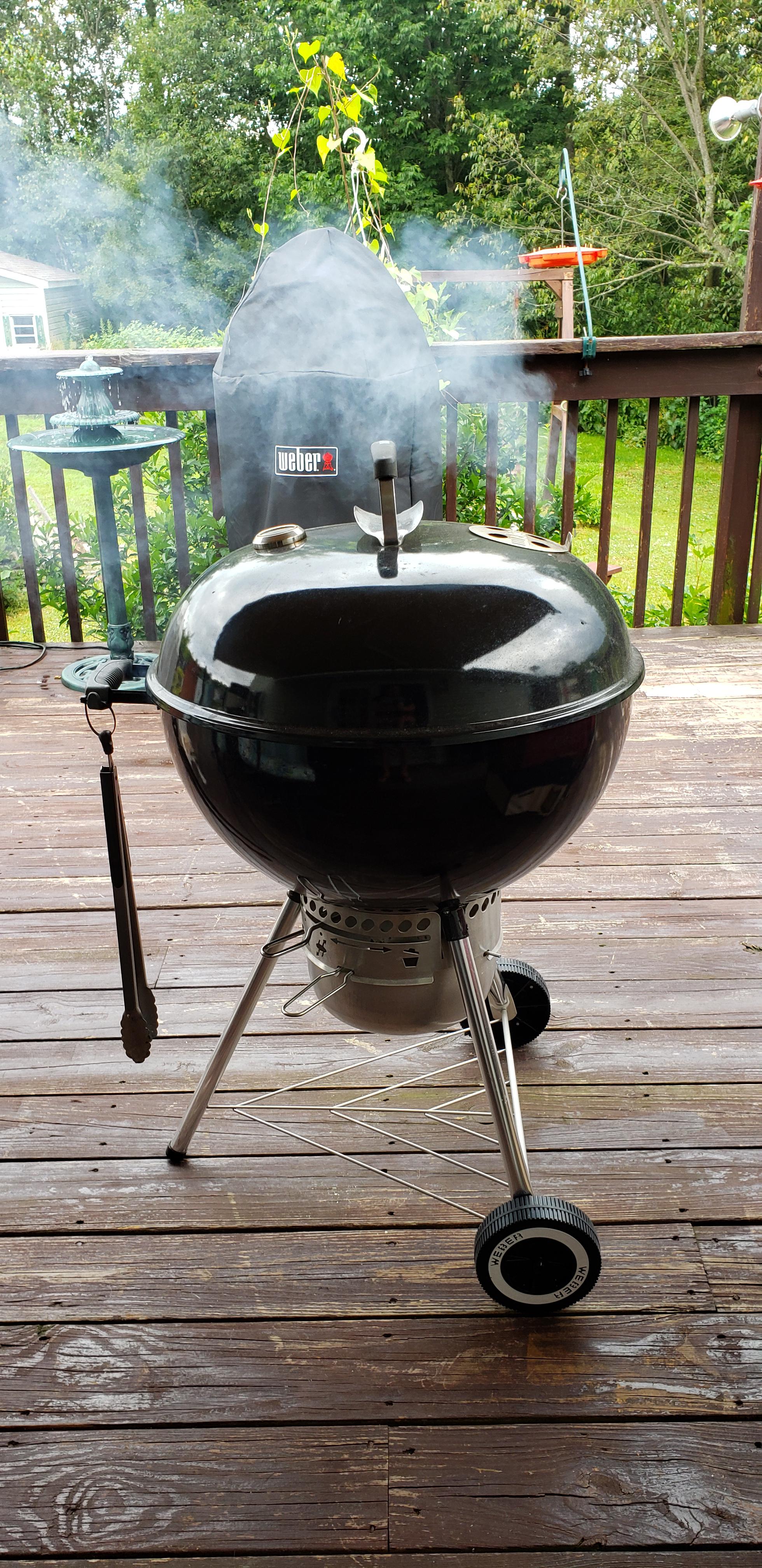 Chicken thighs on the er.... yes please! r/webergrills