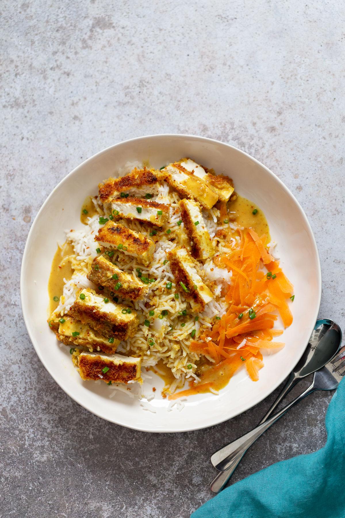 Vegan Japanese Tofu Katsu Curry Recipe r/HealthyEatingnow