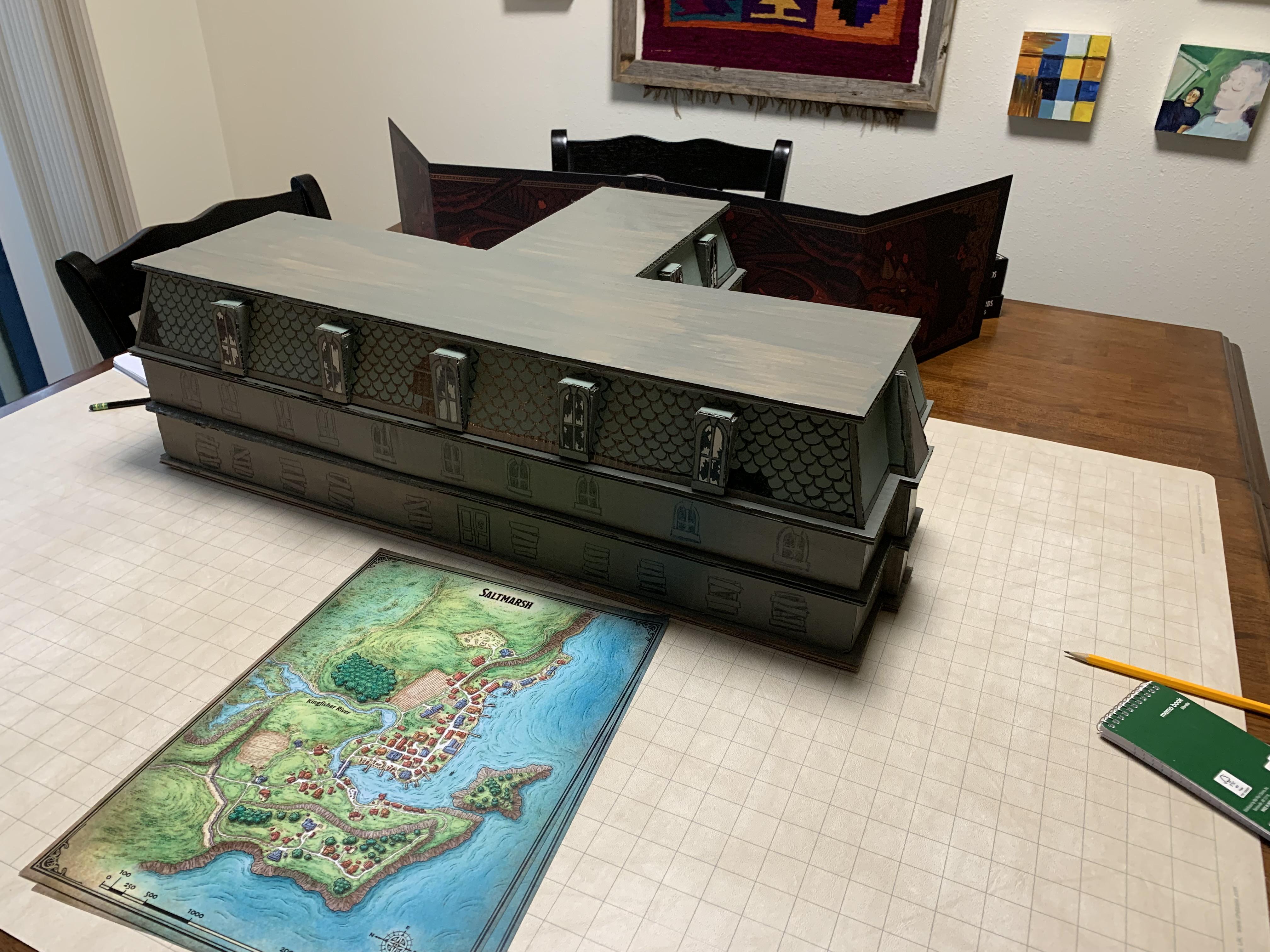 First DIY D&D build Sinister Secret of Saltmarsh r/GhostsofSaltmarsh